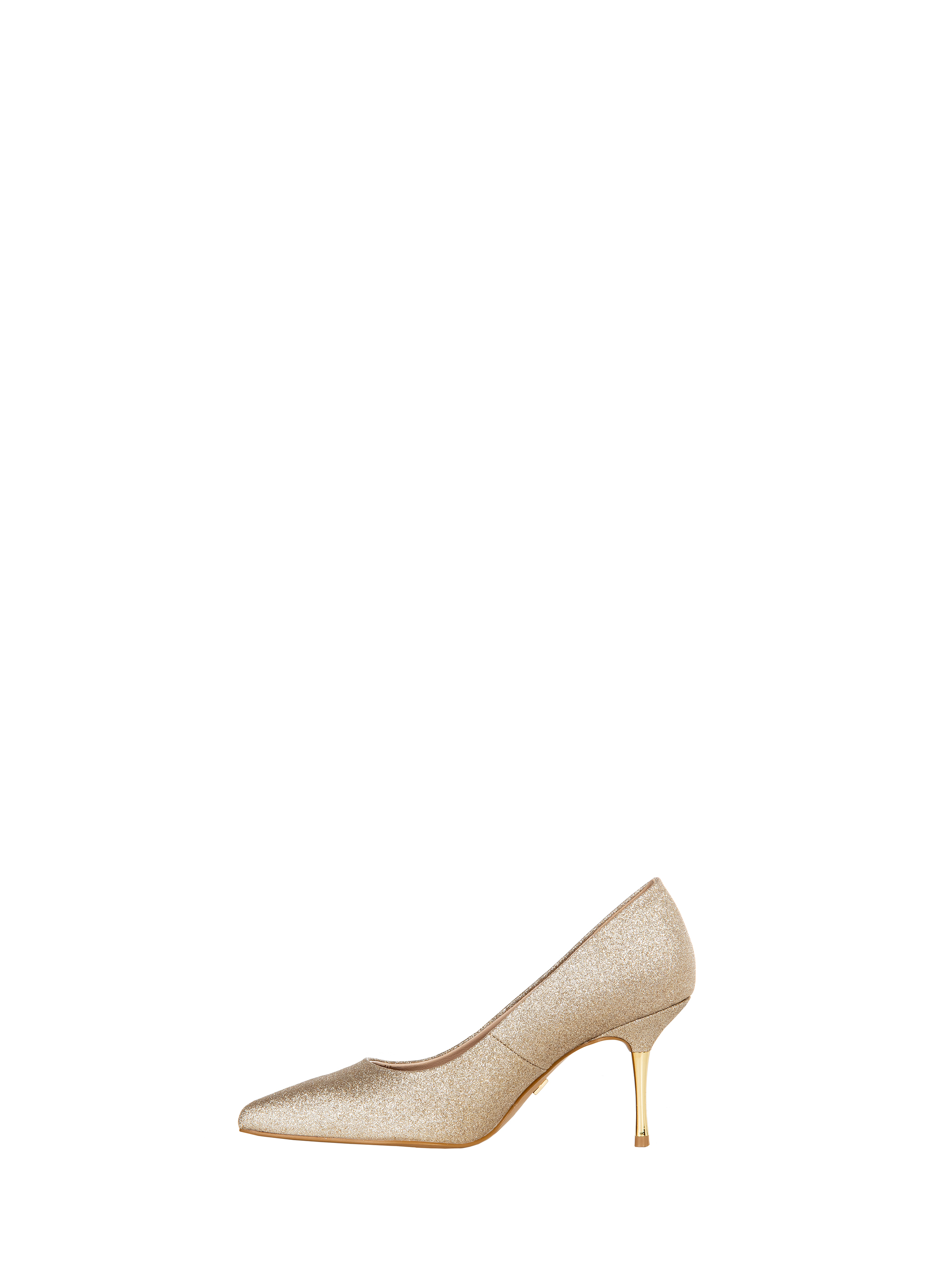 Decollete discount oro glitter