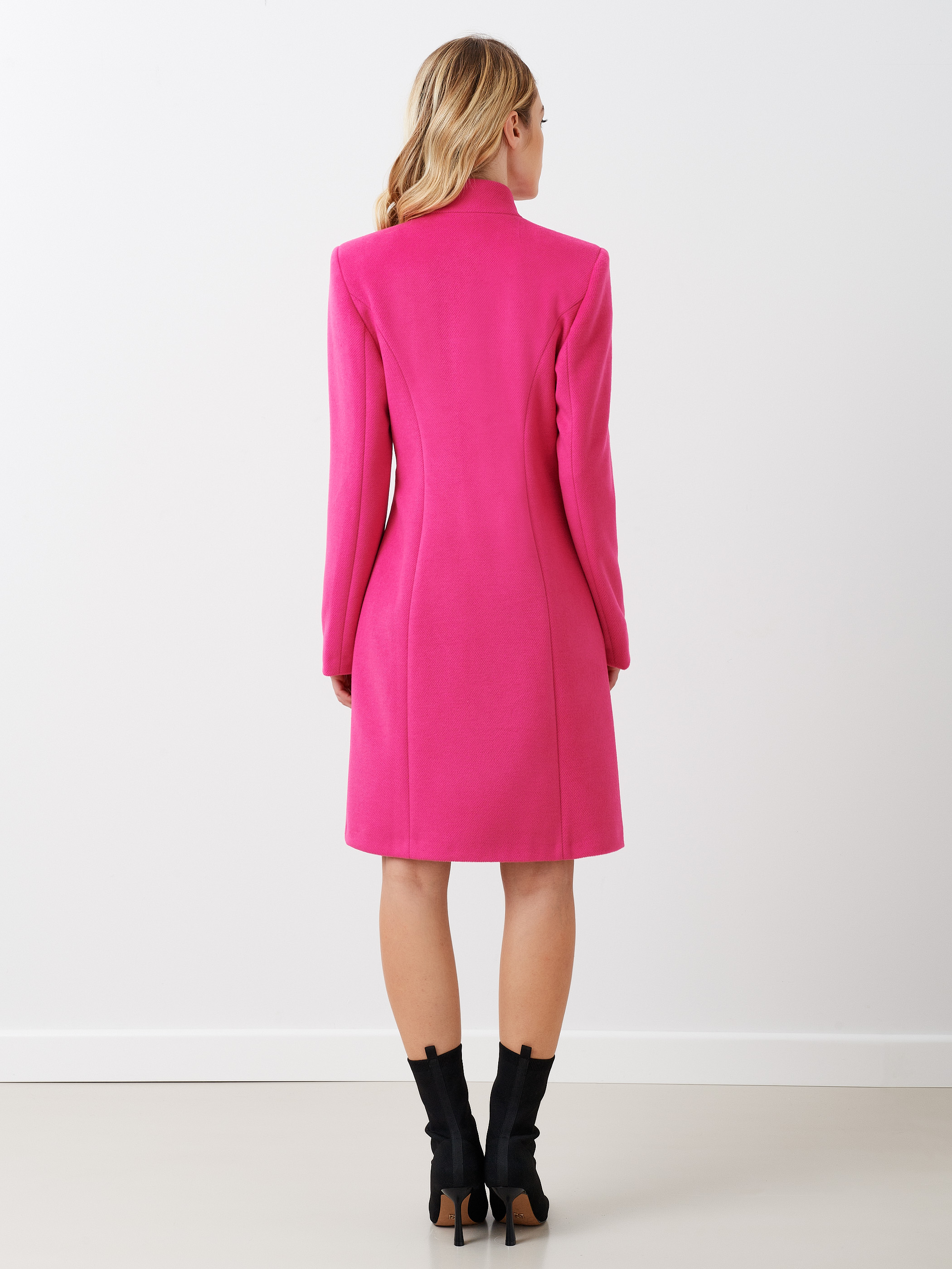 Anciano lantano Necesitar Abrigo de doble abotonadura | Fuxia | Mujer | Rinascimento