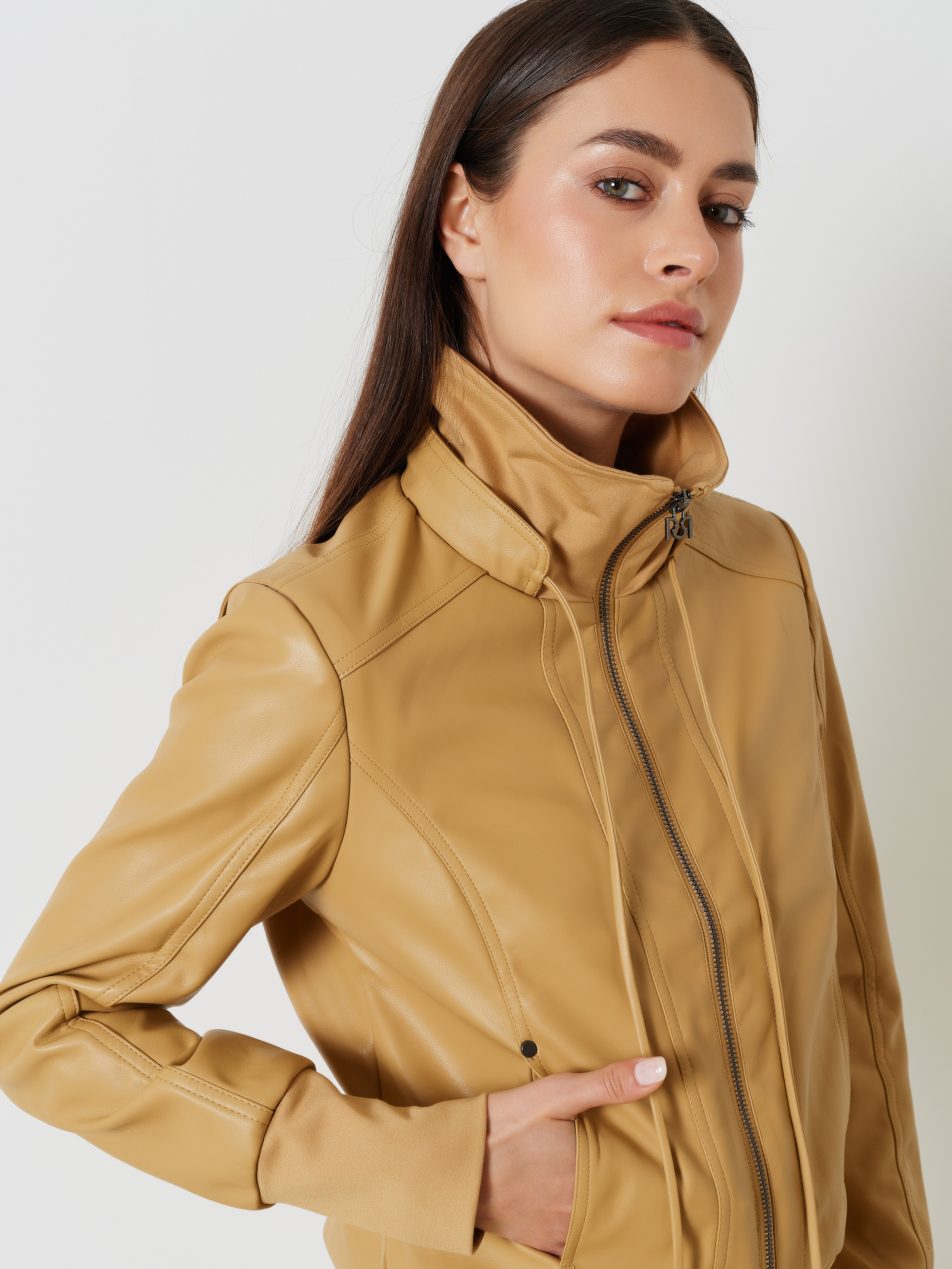 Giacca pelle rinascimento sale