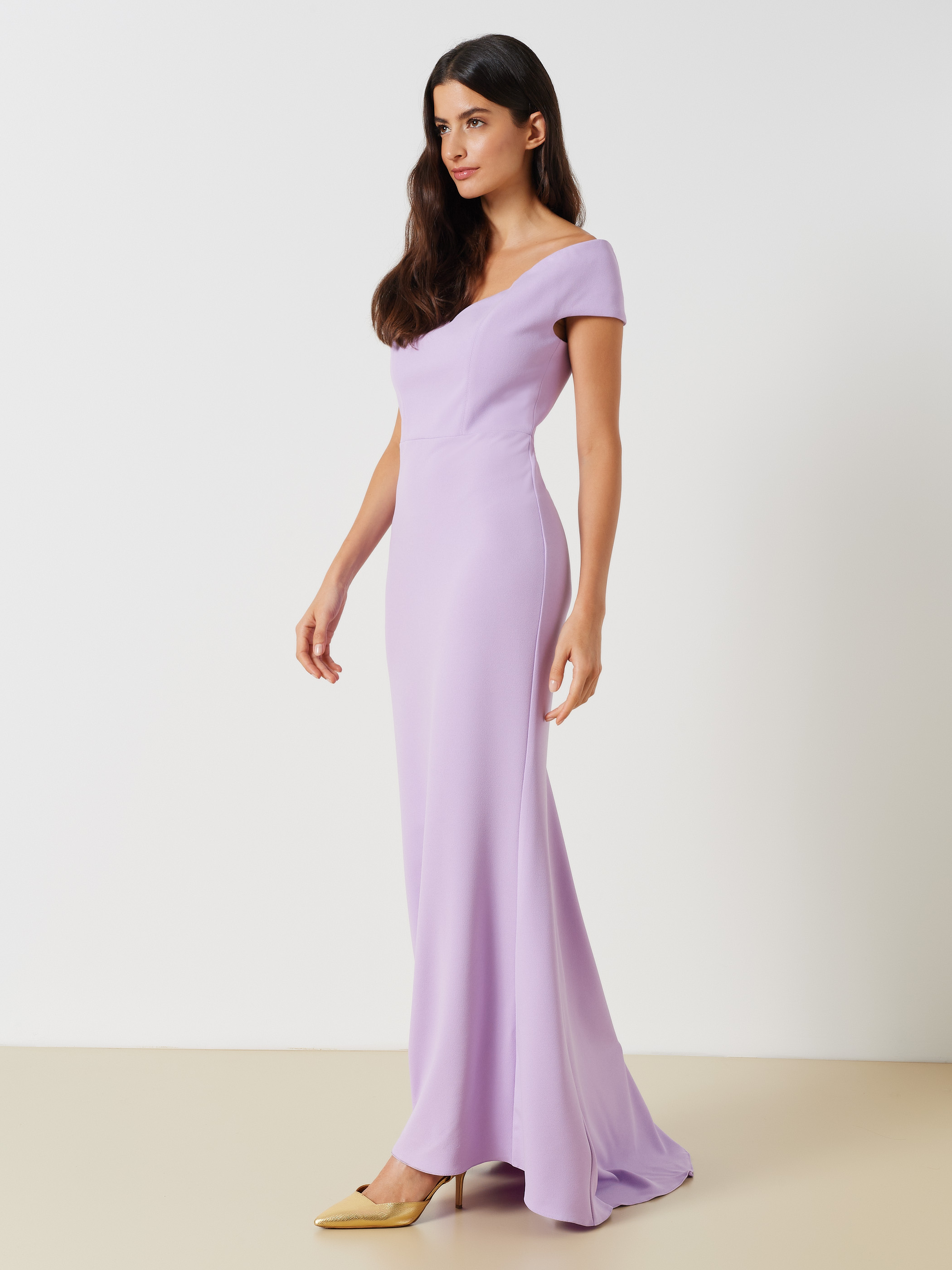 Chantelle Empire Waist Maxi Dress Black  The Tinsel Rack