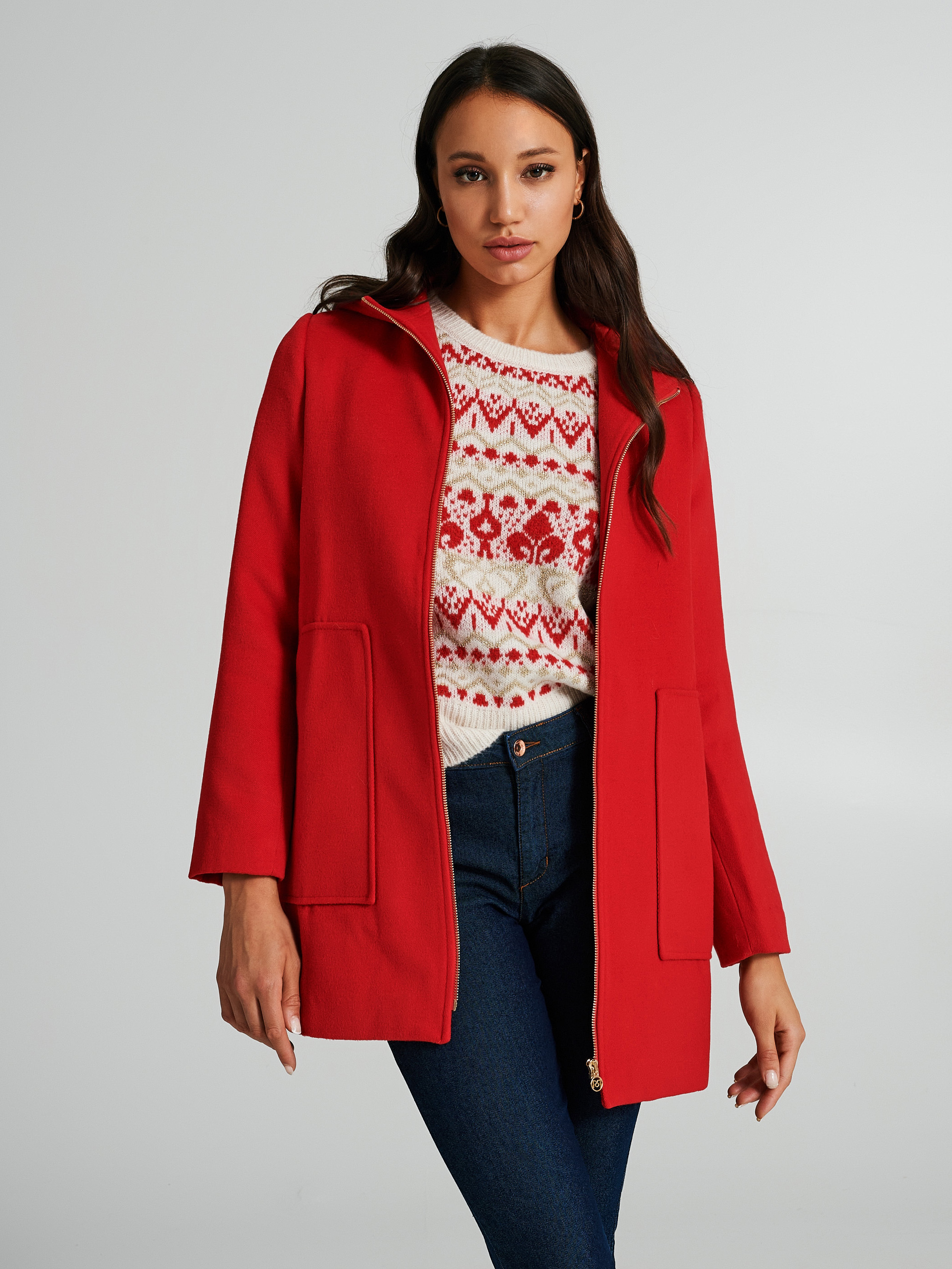 Manteau capuche