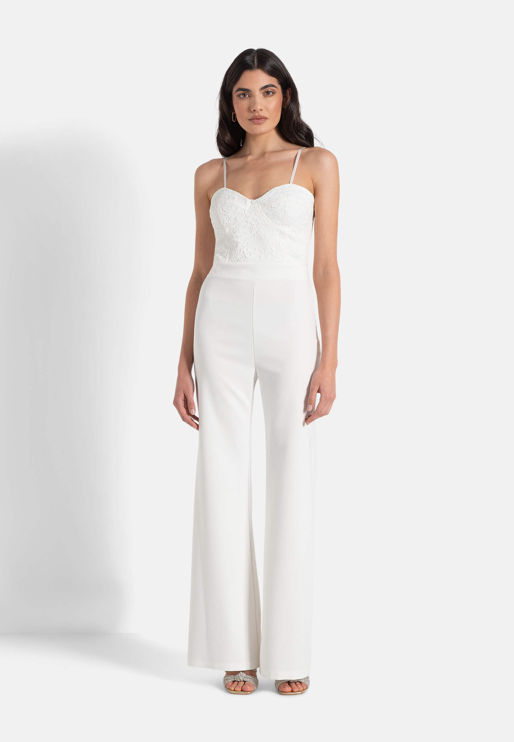 Combinaison bustier sale mariage