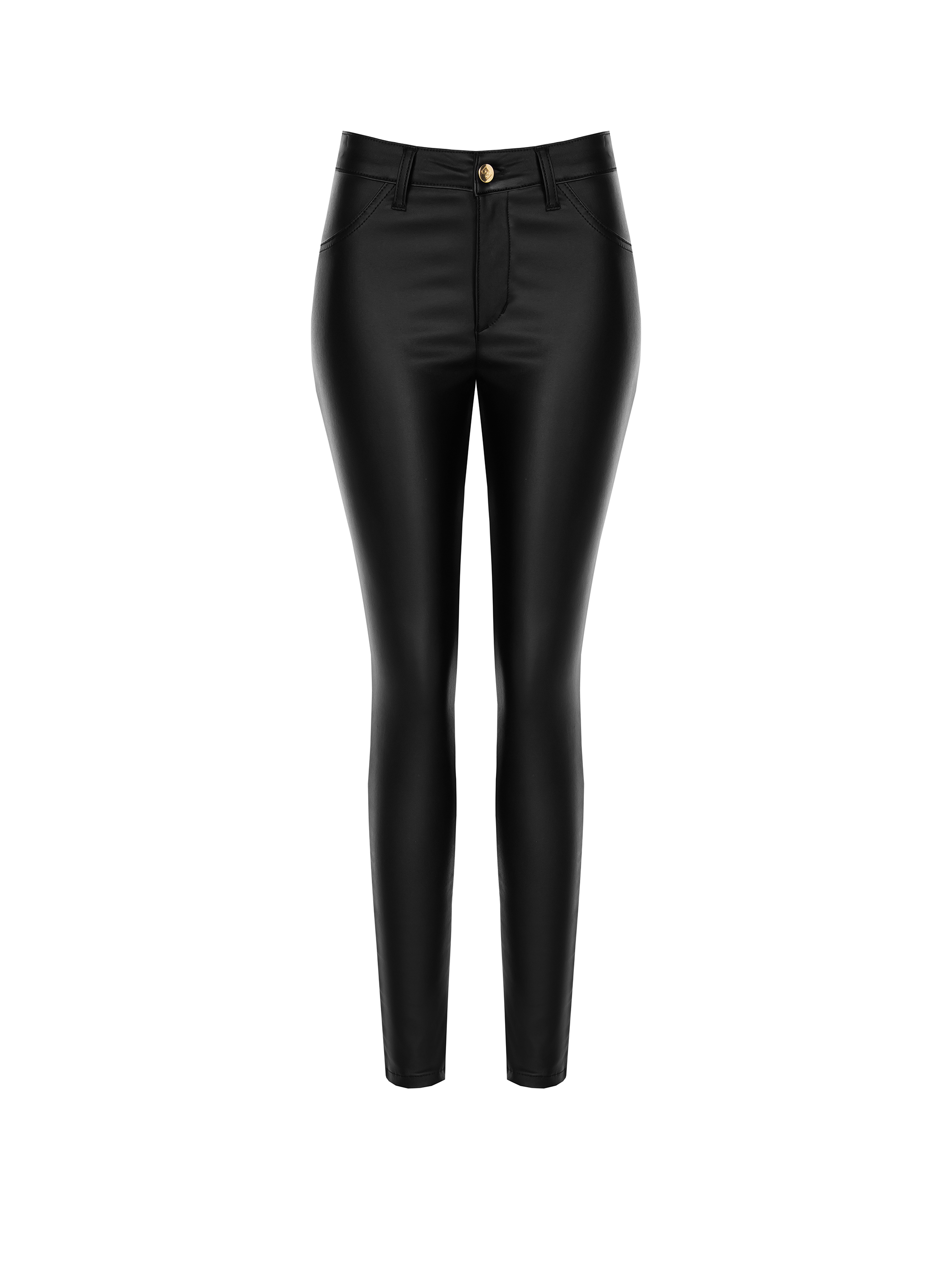 Skinny outlet simili cuir