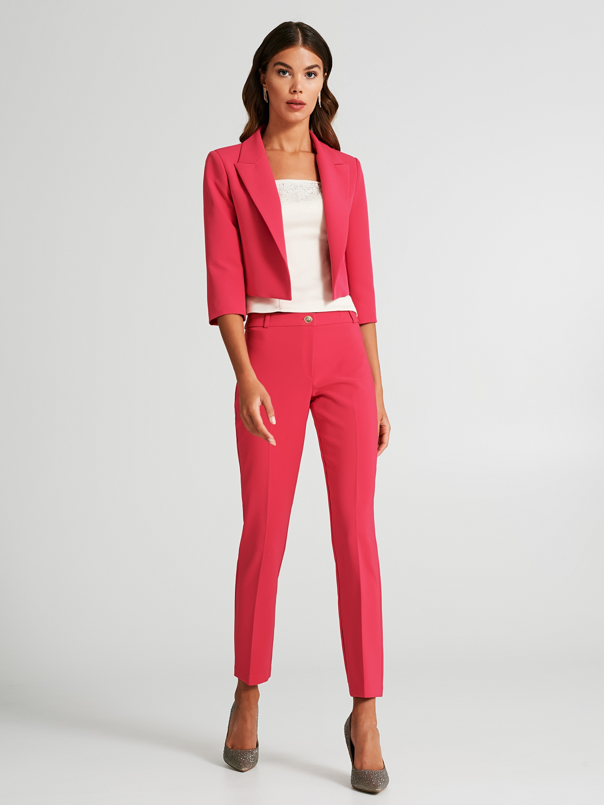 Pantalon entallado new arrivals
