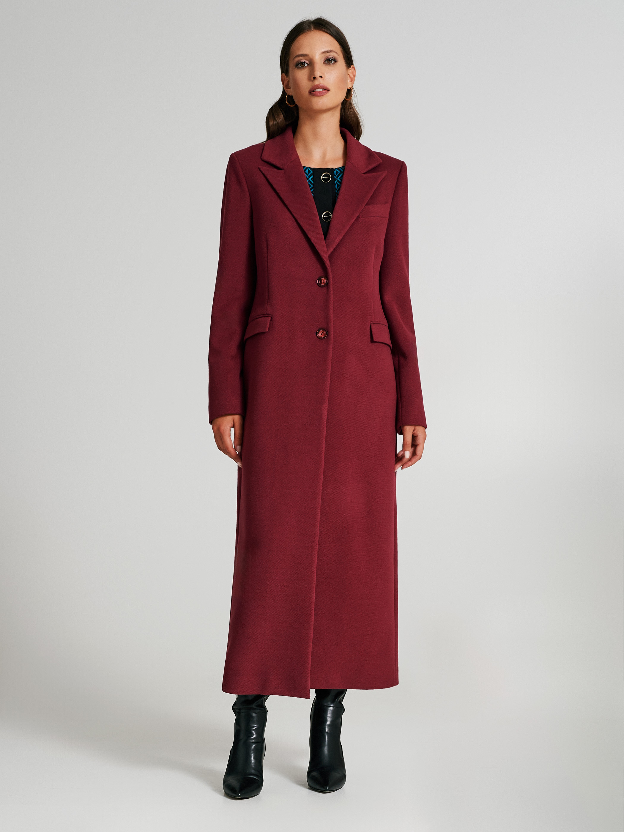 Velour cheap trench coat