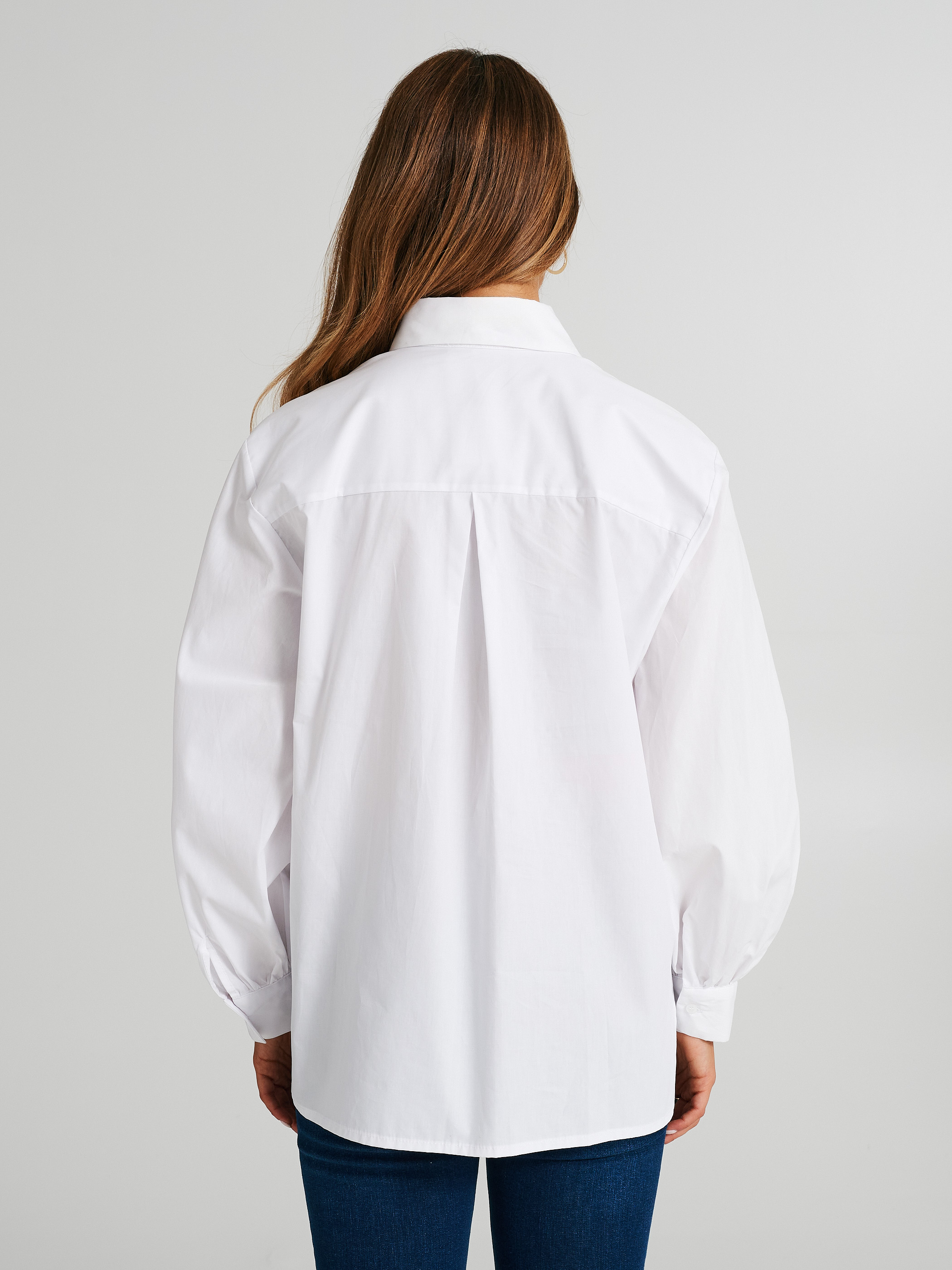 Camicia con maniche deals corte a palloncino