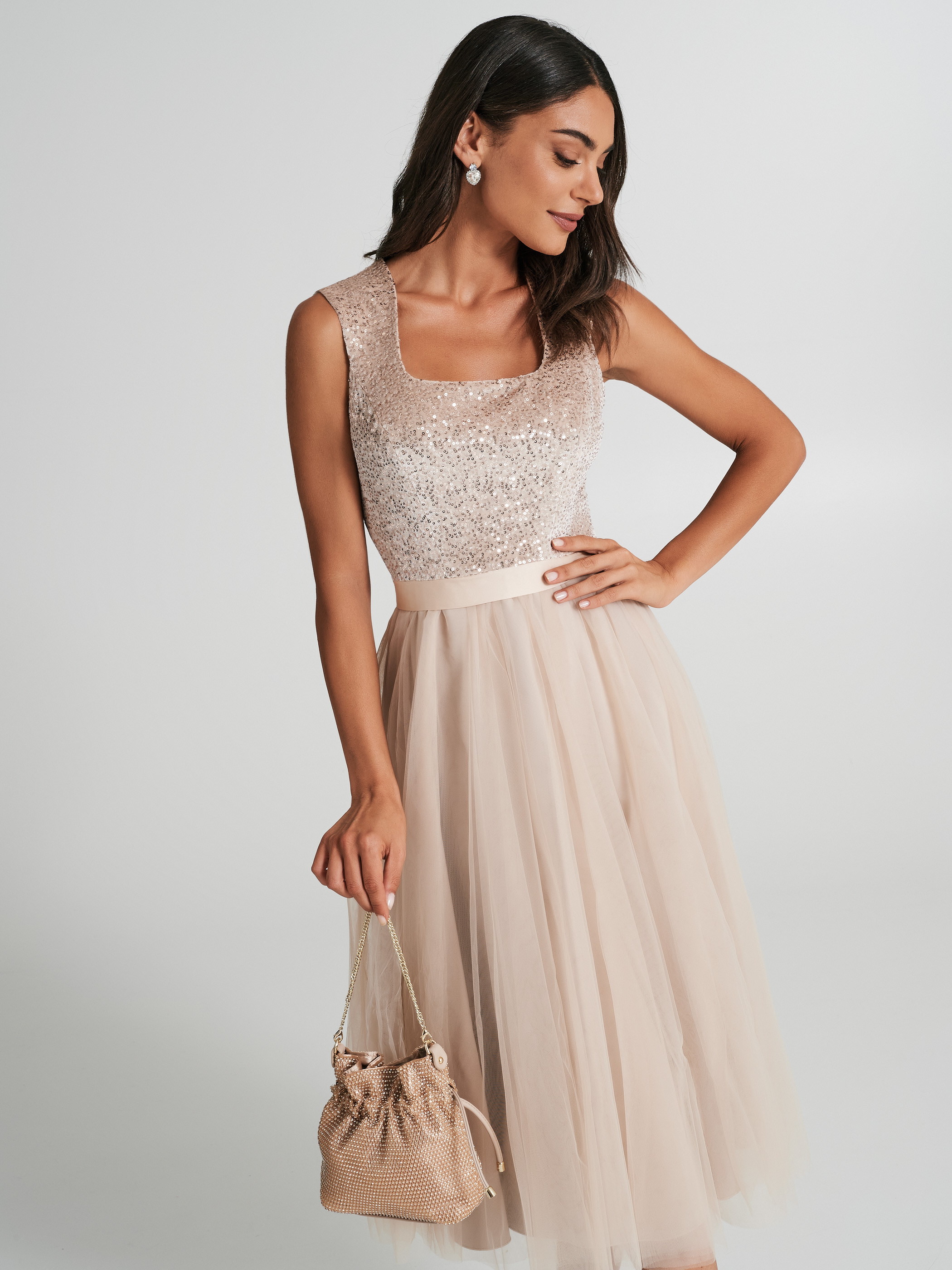 Gonna tulle clearance midi