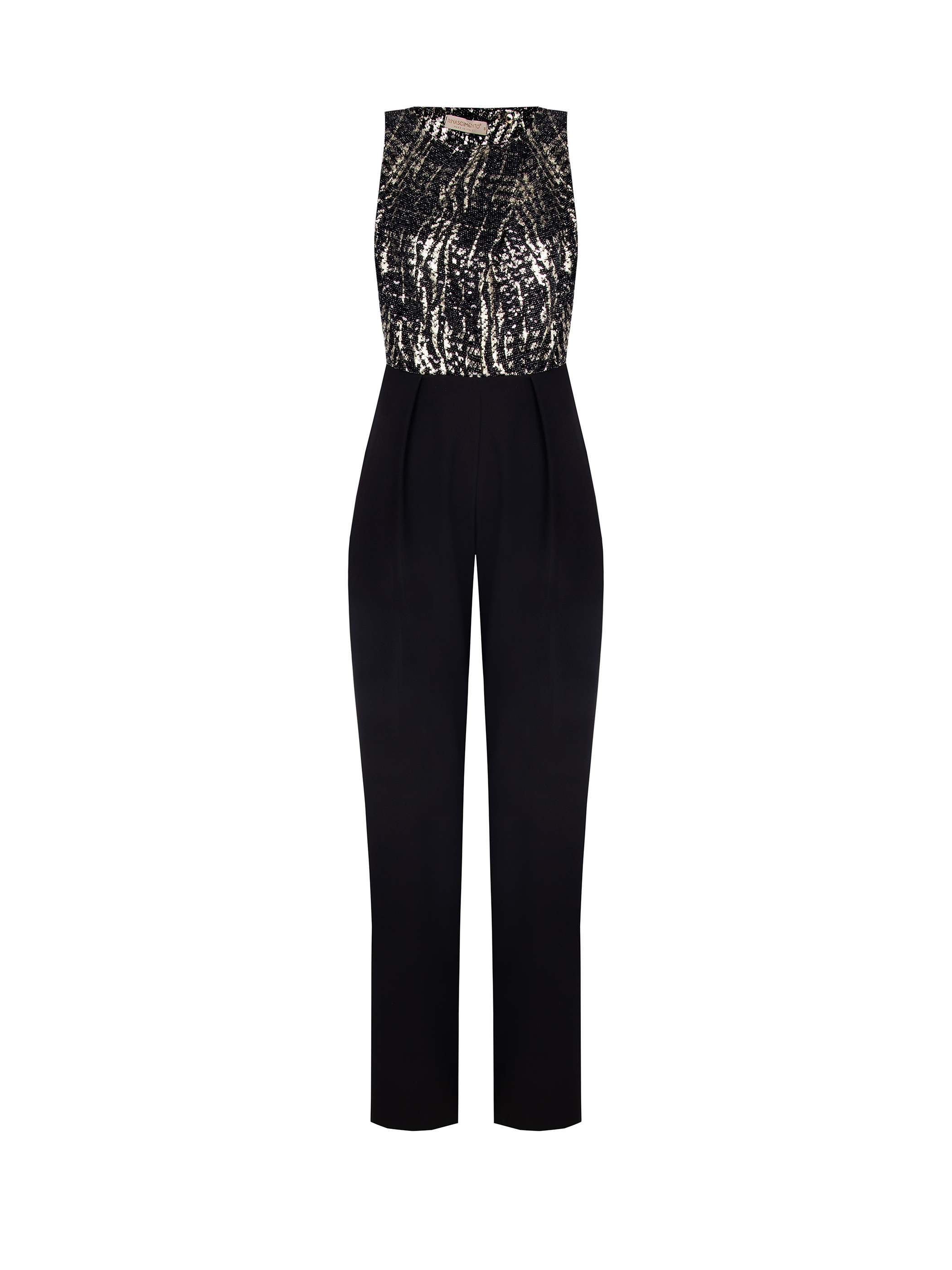 Sequin bodice jumpsuit sales