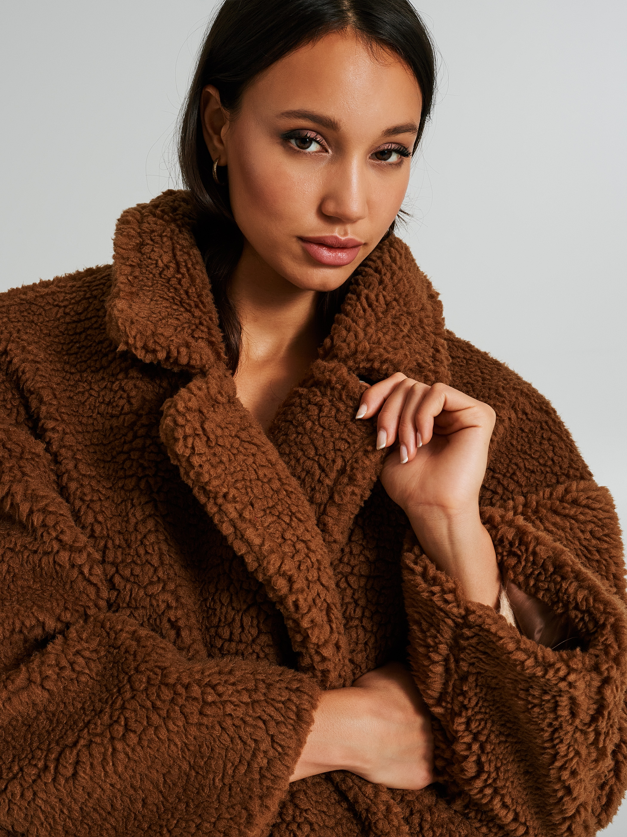 Cappotti teddy bear mango shop