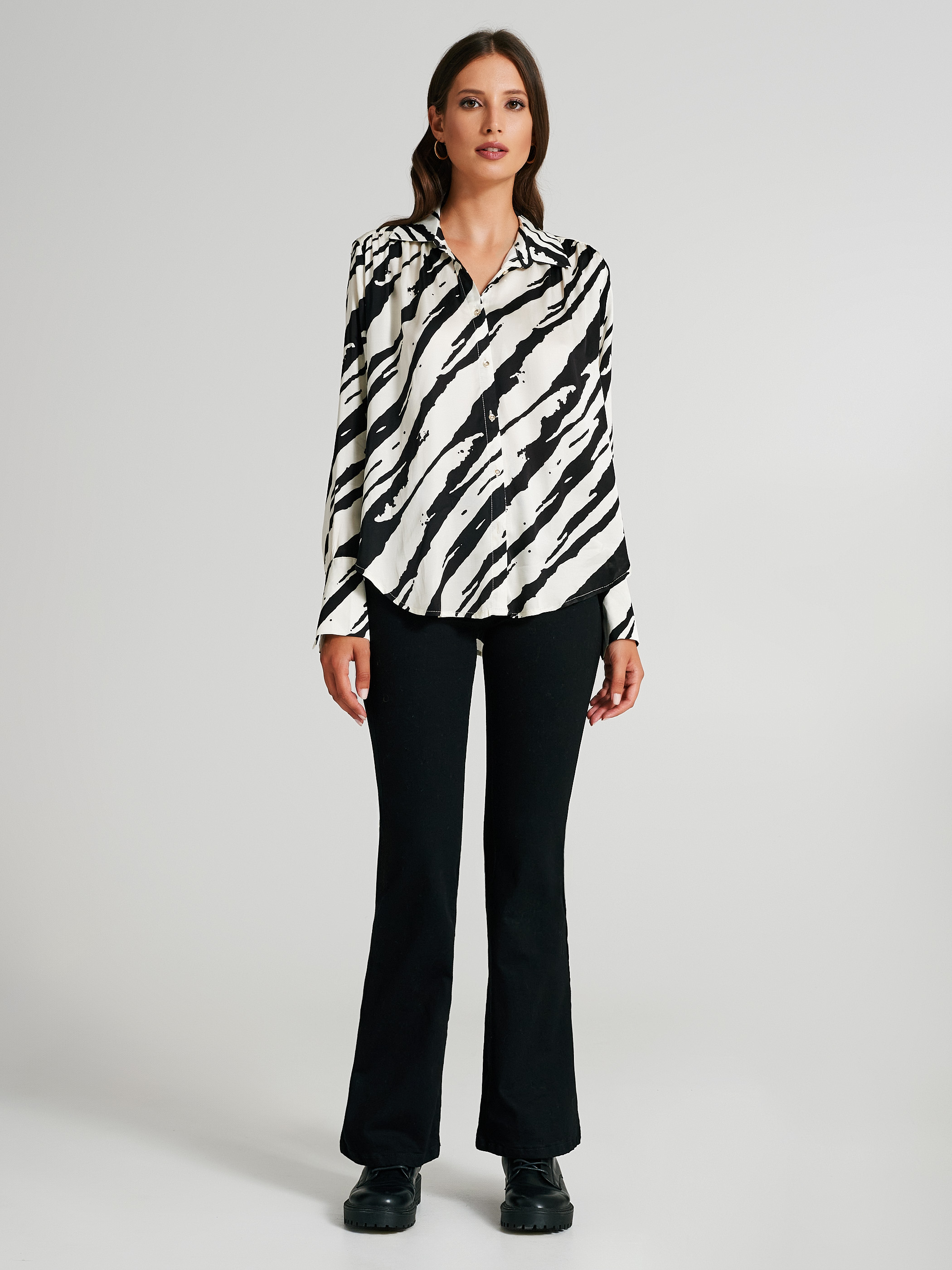 Zebra print shirt