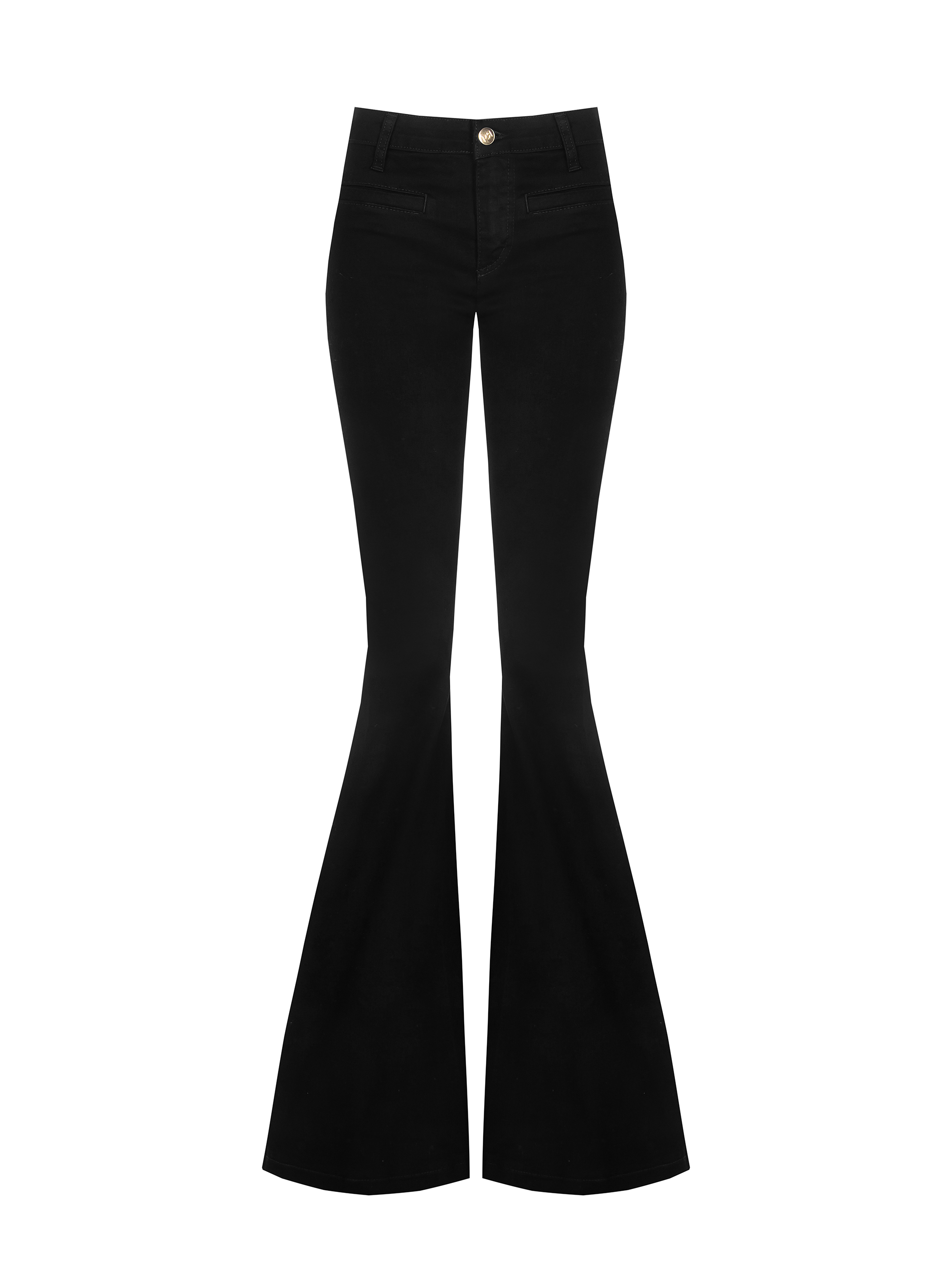 Jeans nero zampa hotsell
