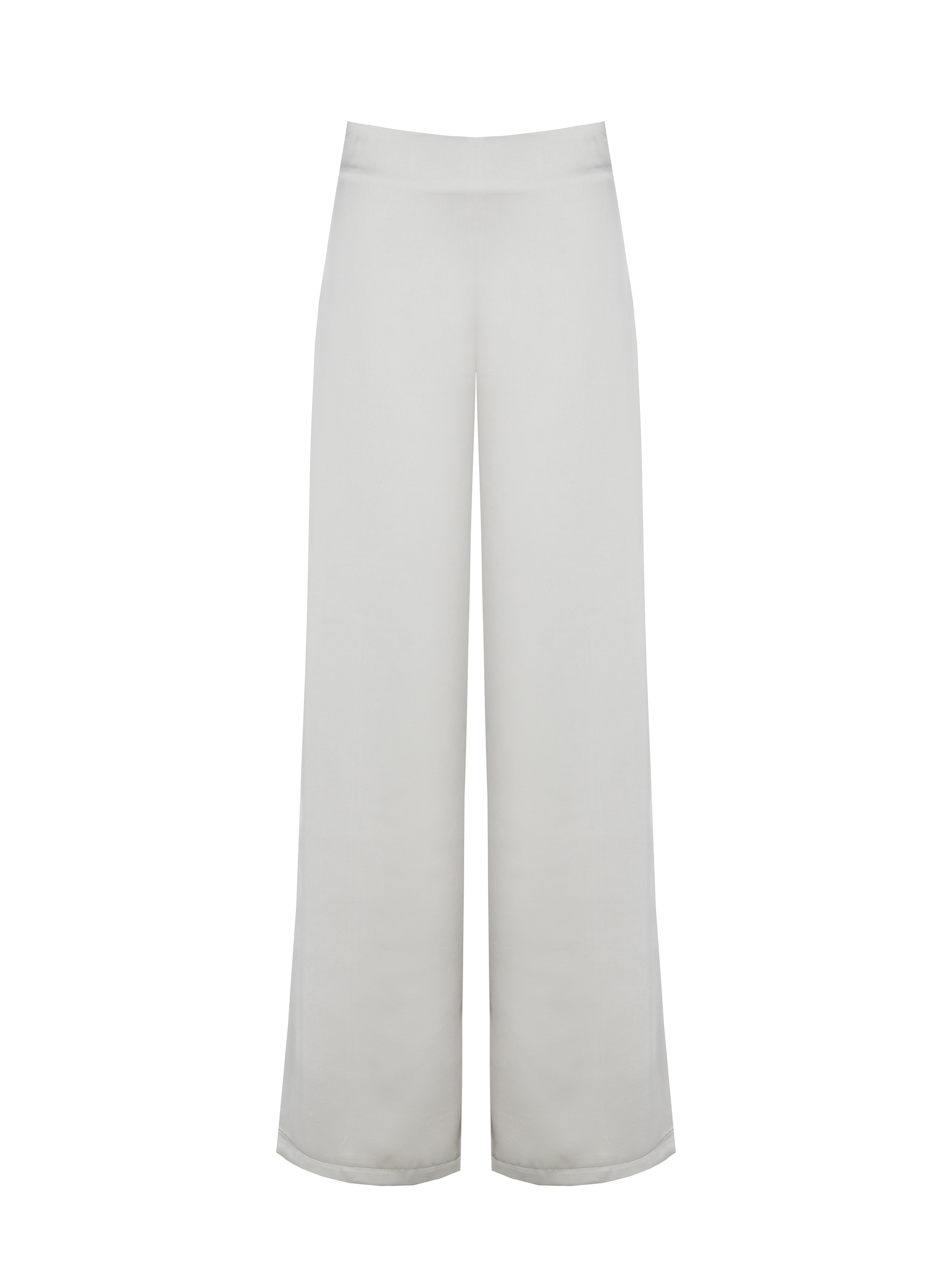 PALAZZO TROUSERS IN SATIN