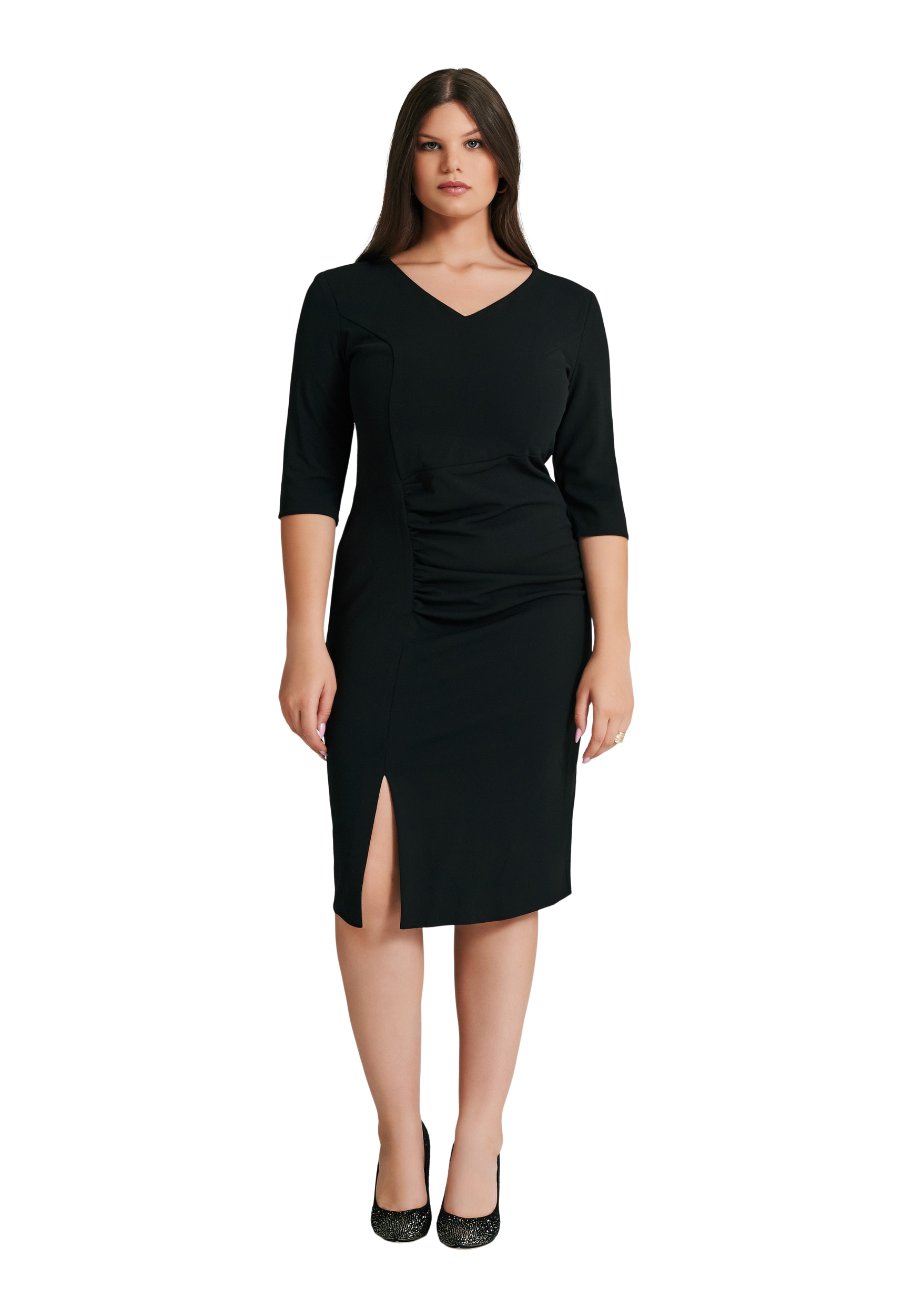 Tubino Curvy con arriccio