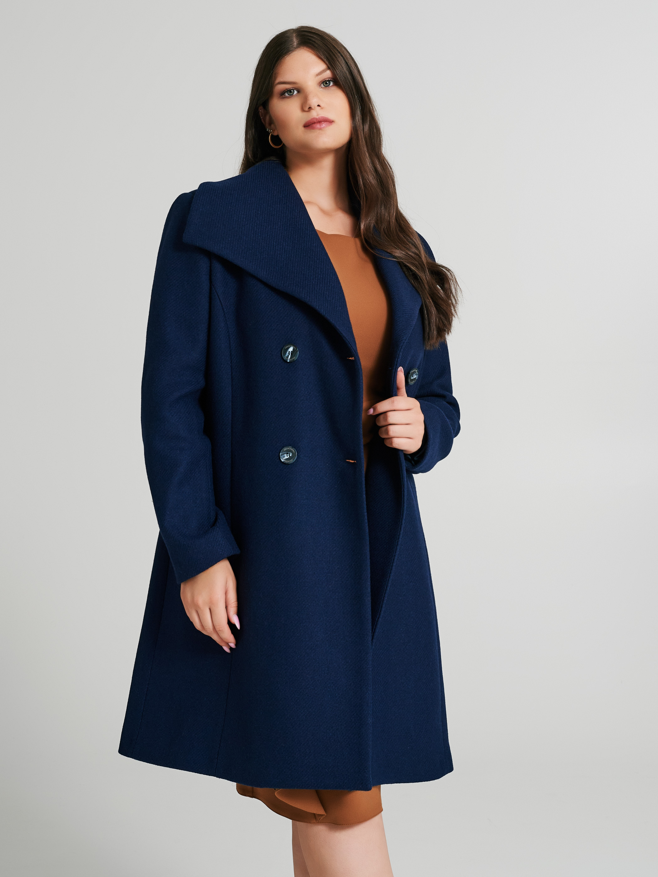 Cappotti per donne store curvy