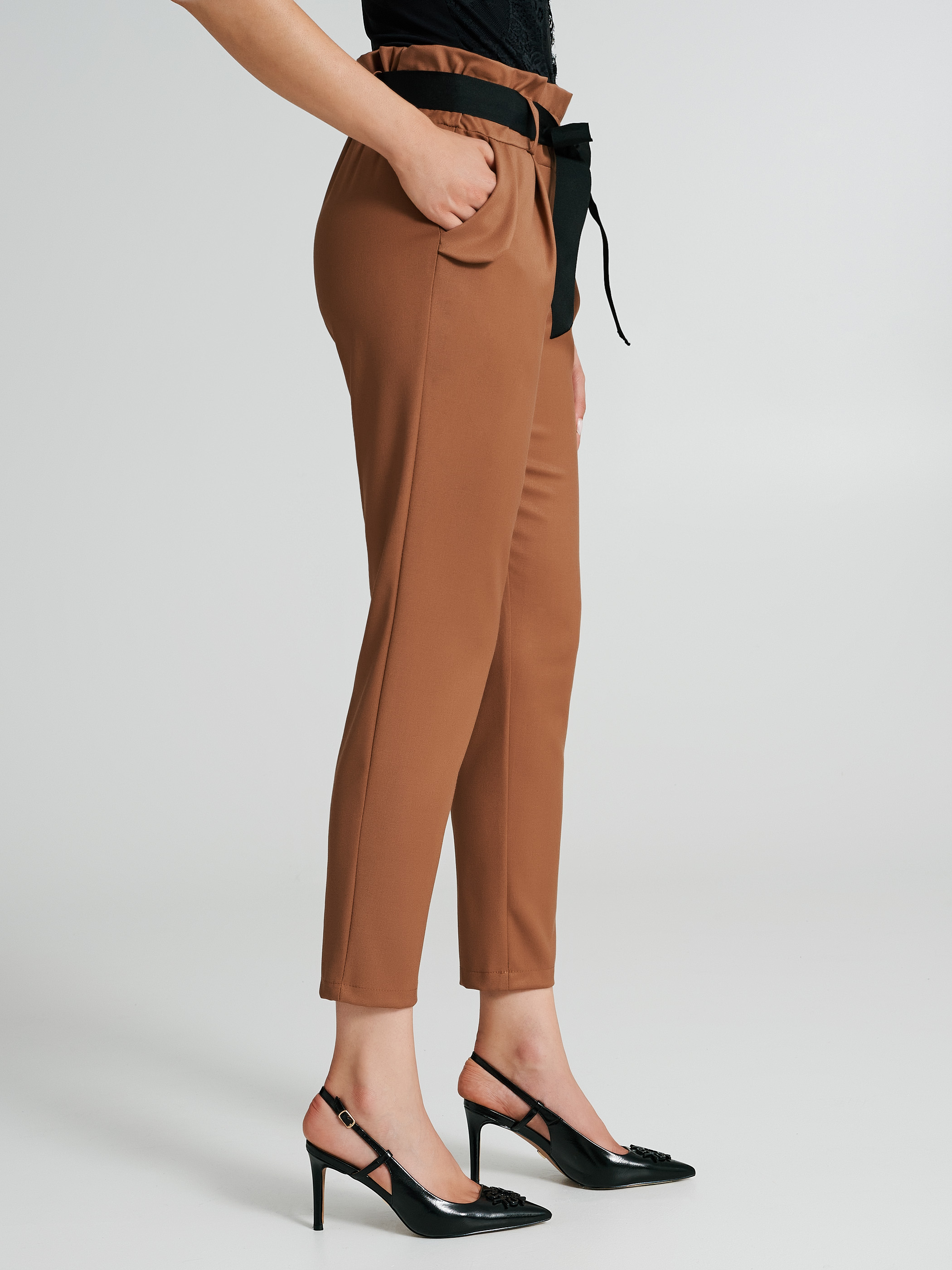 Pantaloni a shop carota outfit