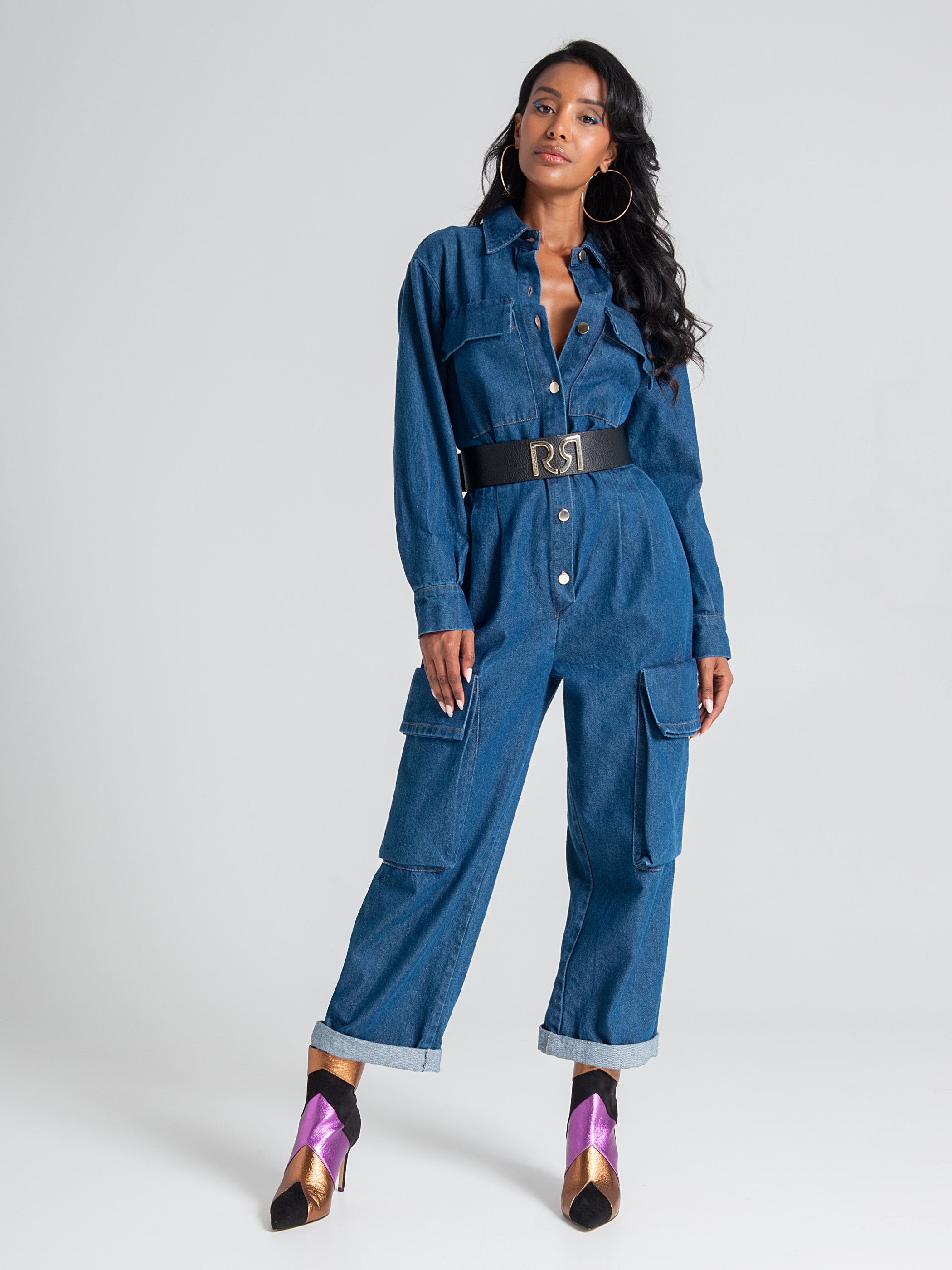 Tuta in clearance jeans