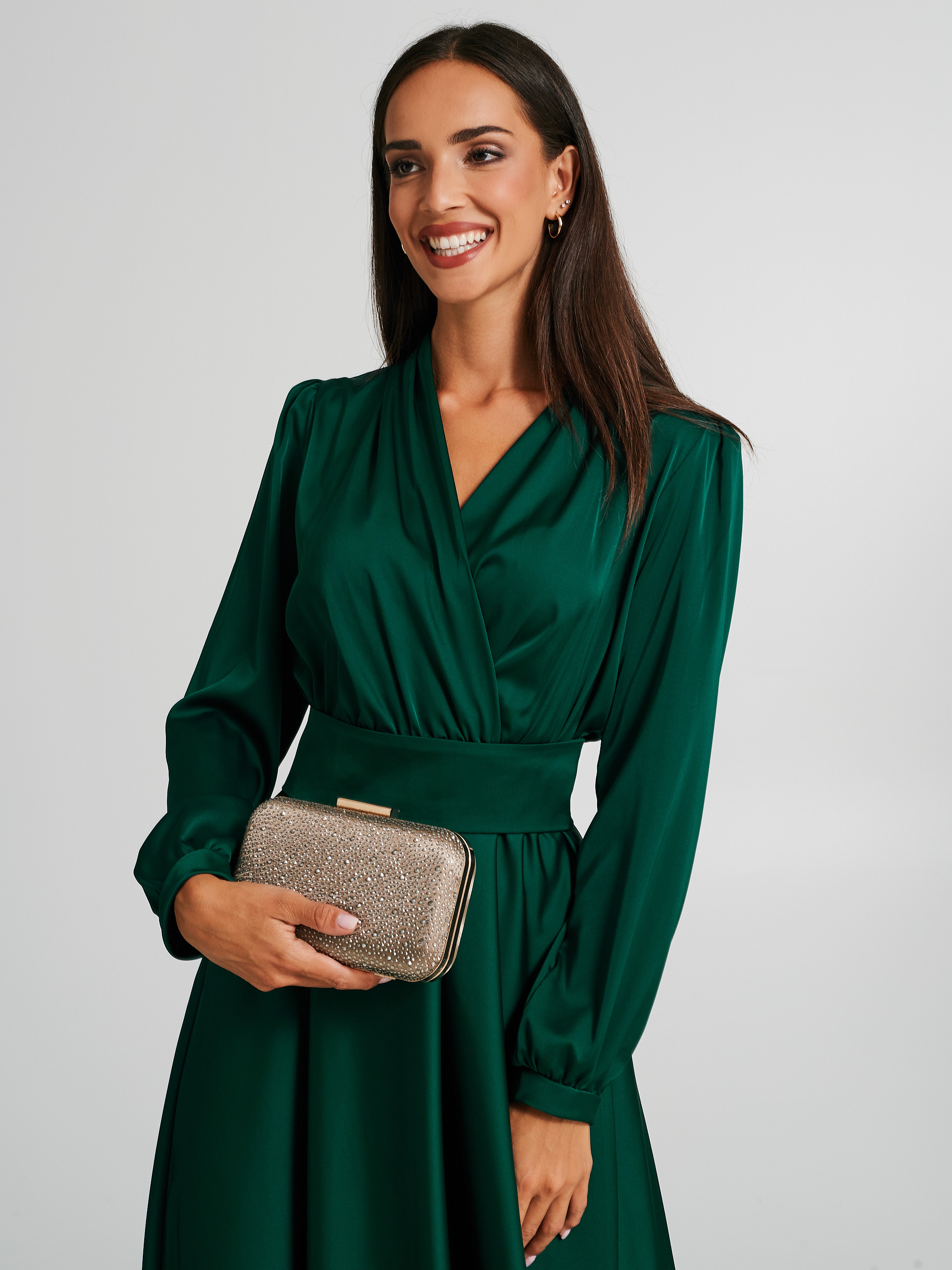 Robe shop longue évasée