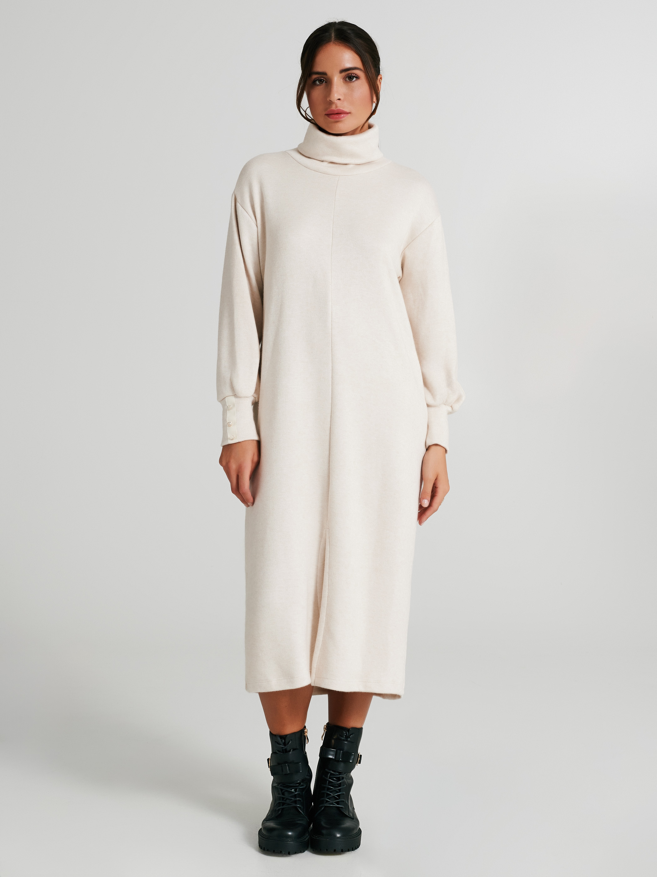 Robe hot sale polyester fluide