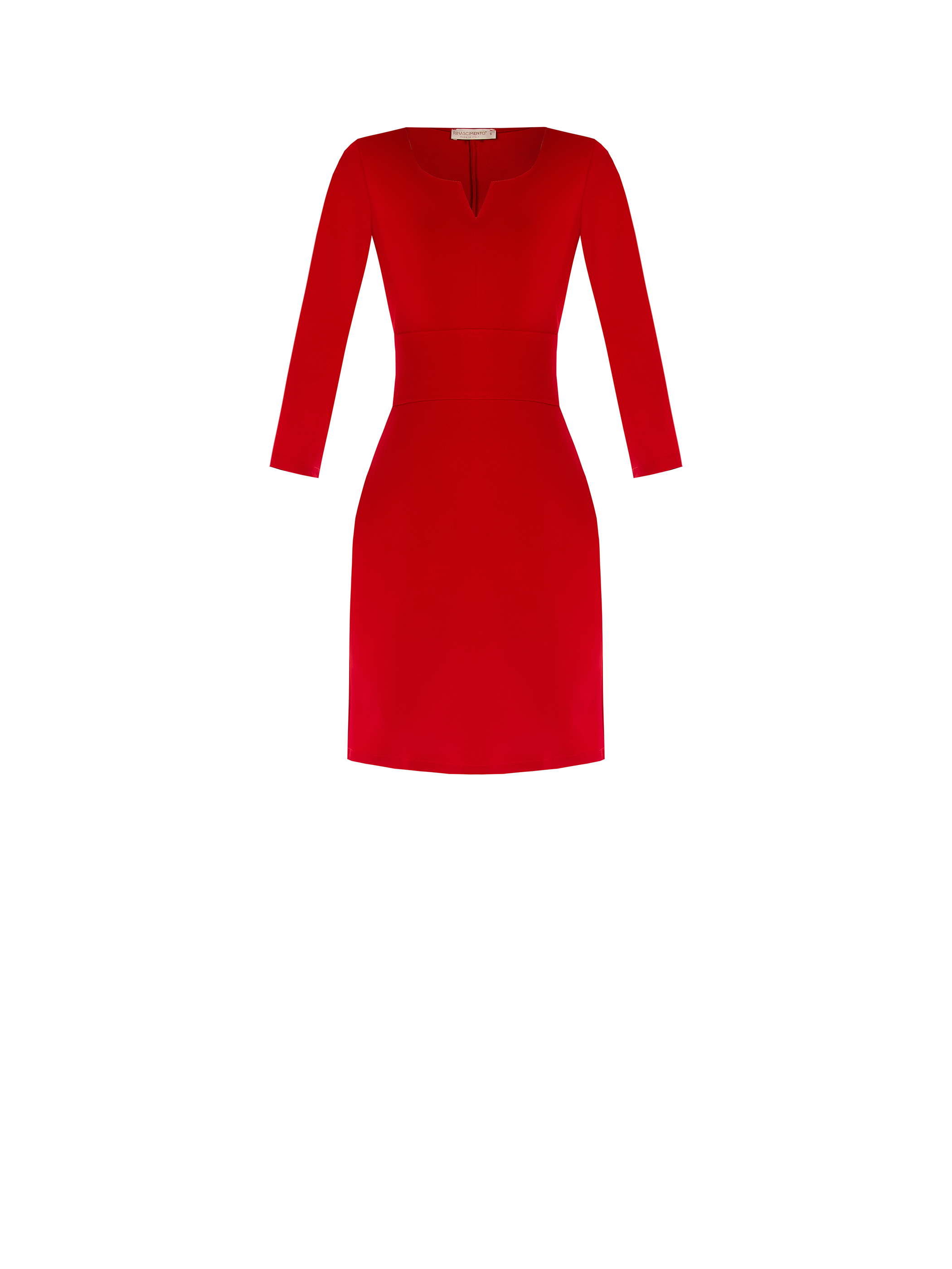 Tubino rosso corto hot sale