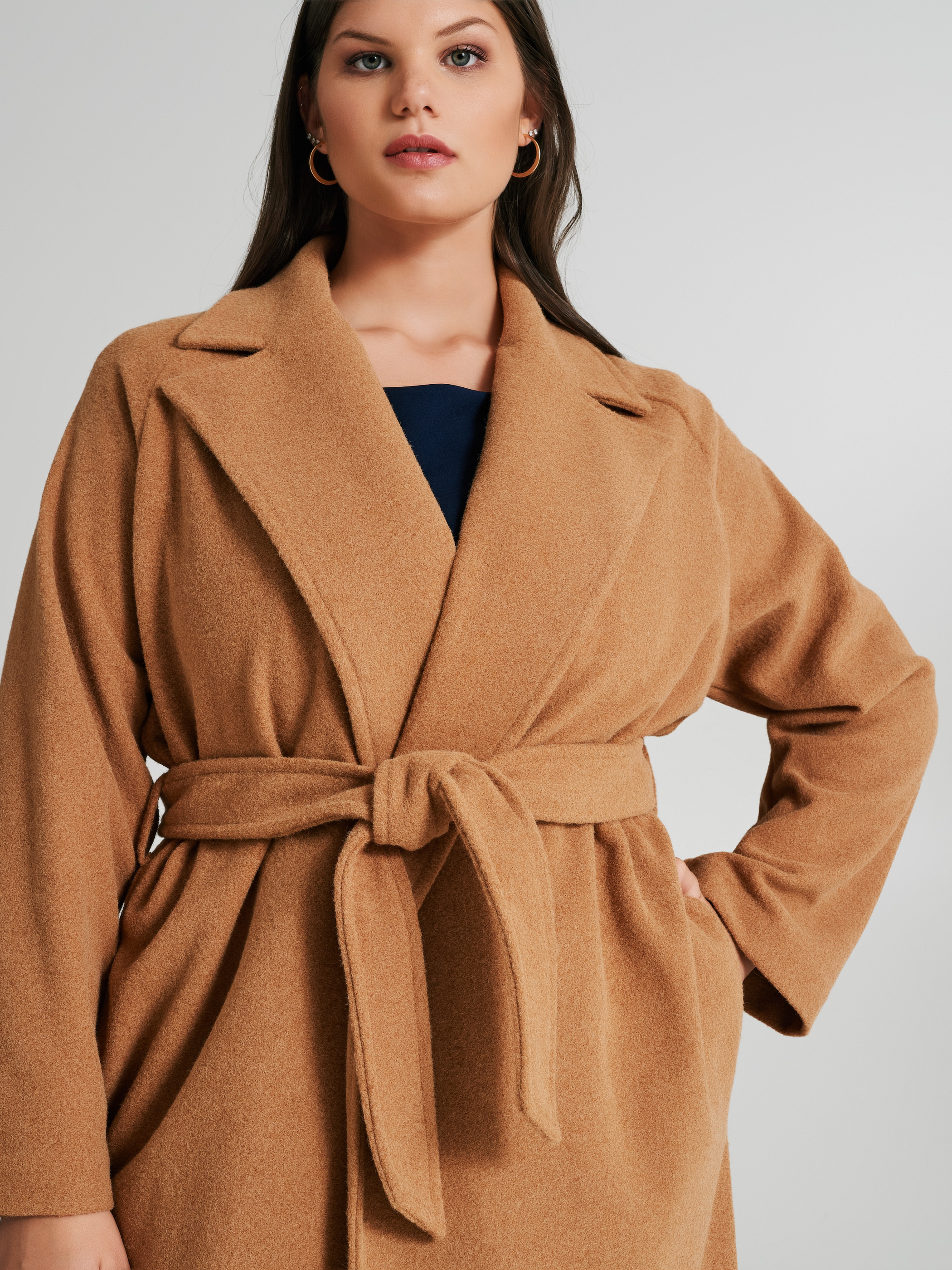 Cappotti per donne store curvy