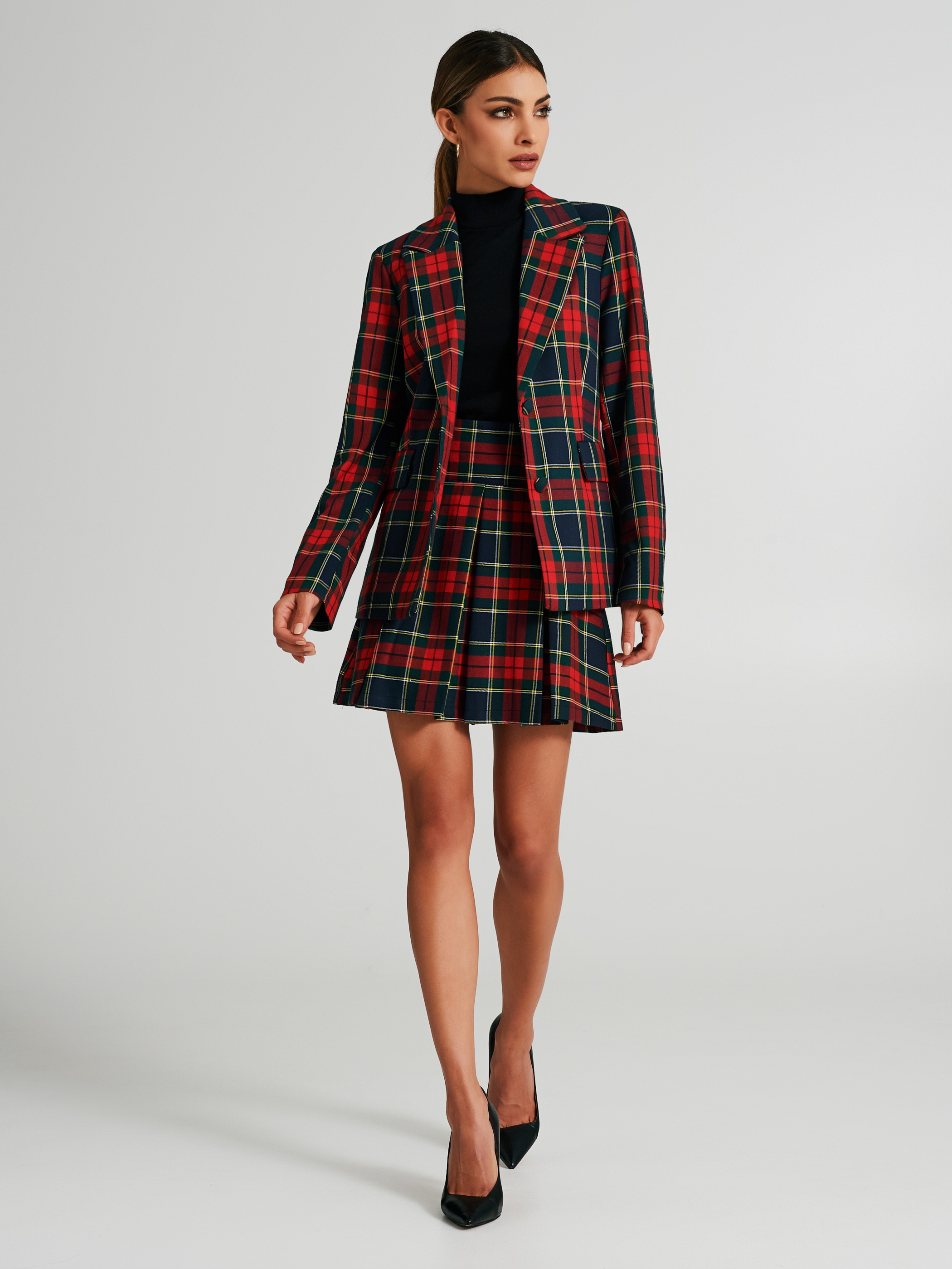 Giacca tartan hotsell