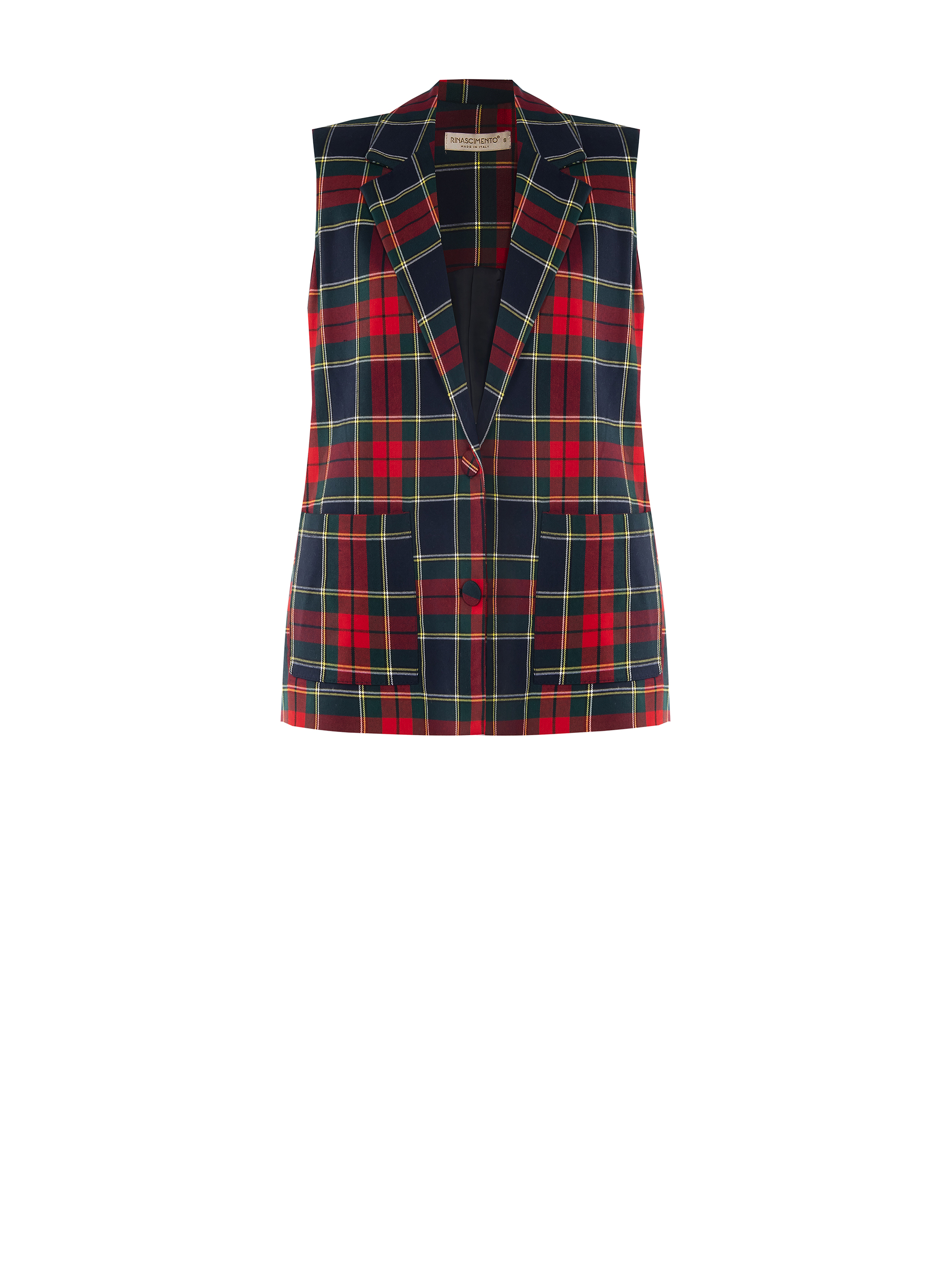 Red tartan waistcoat best sale