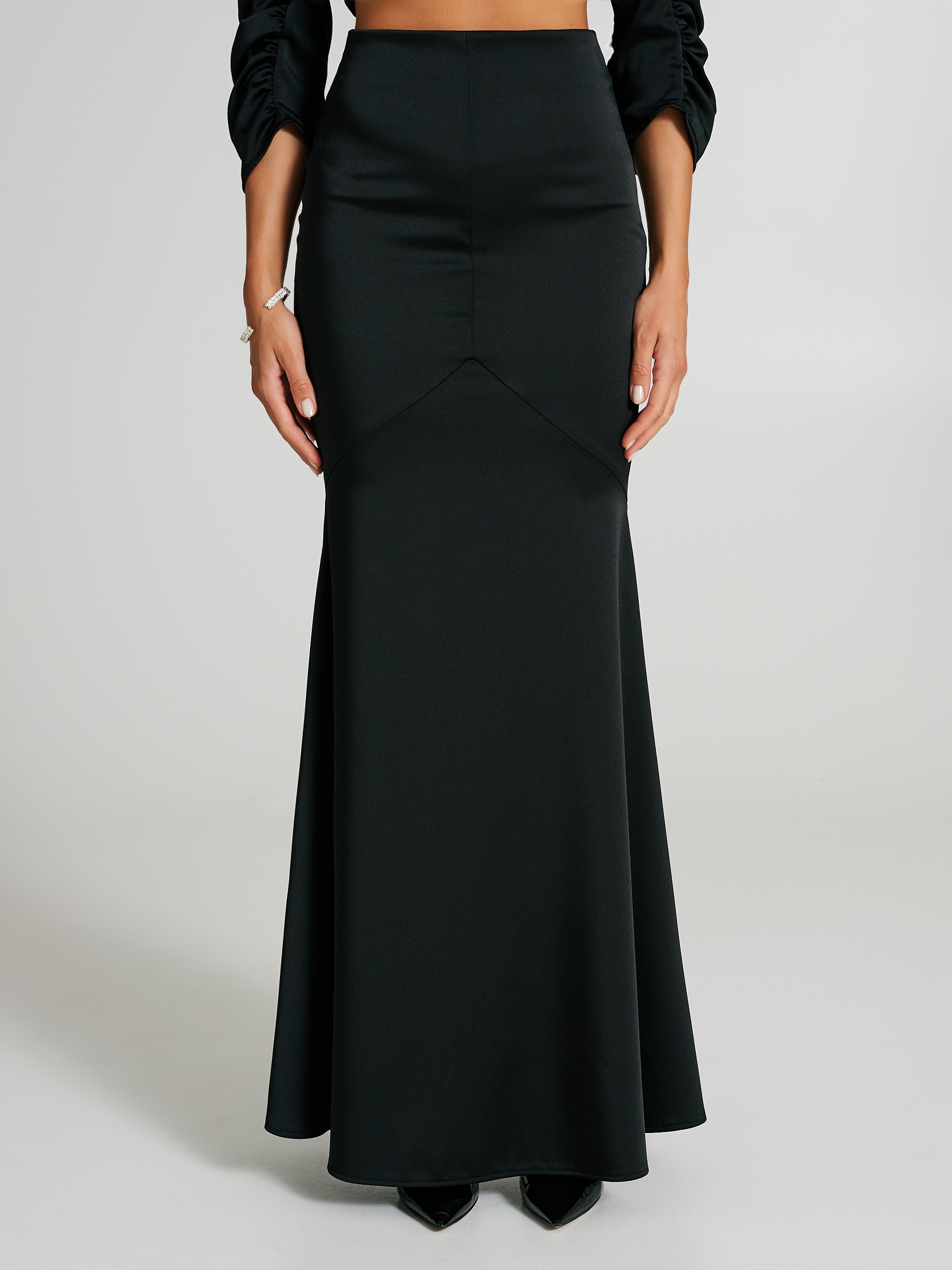 Long black new arrivals mermaid skirt