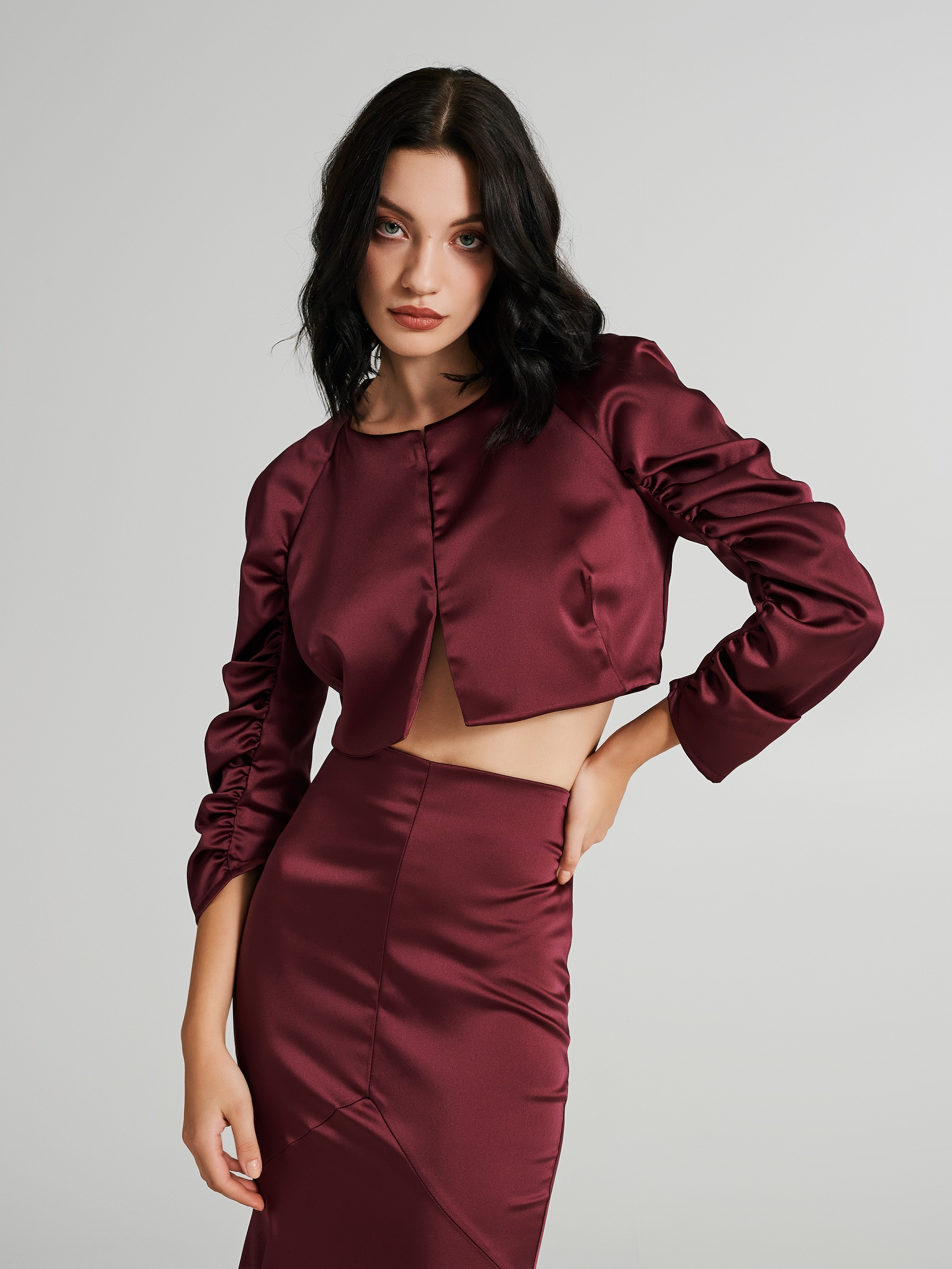 Satin boleros best sale