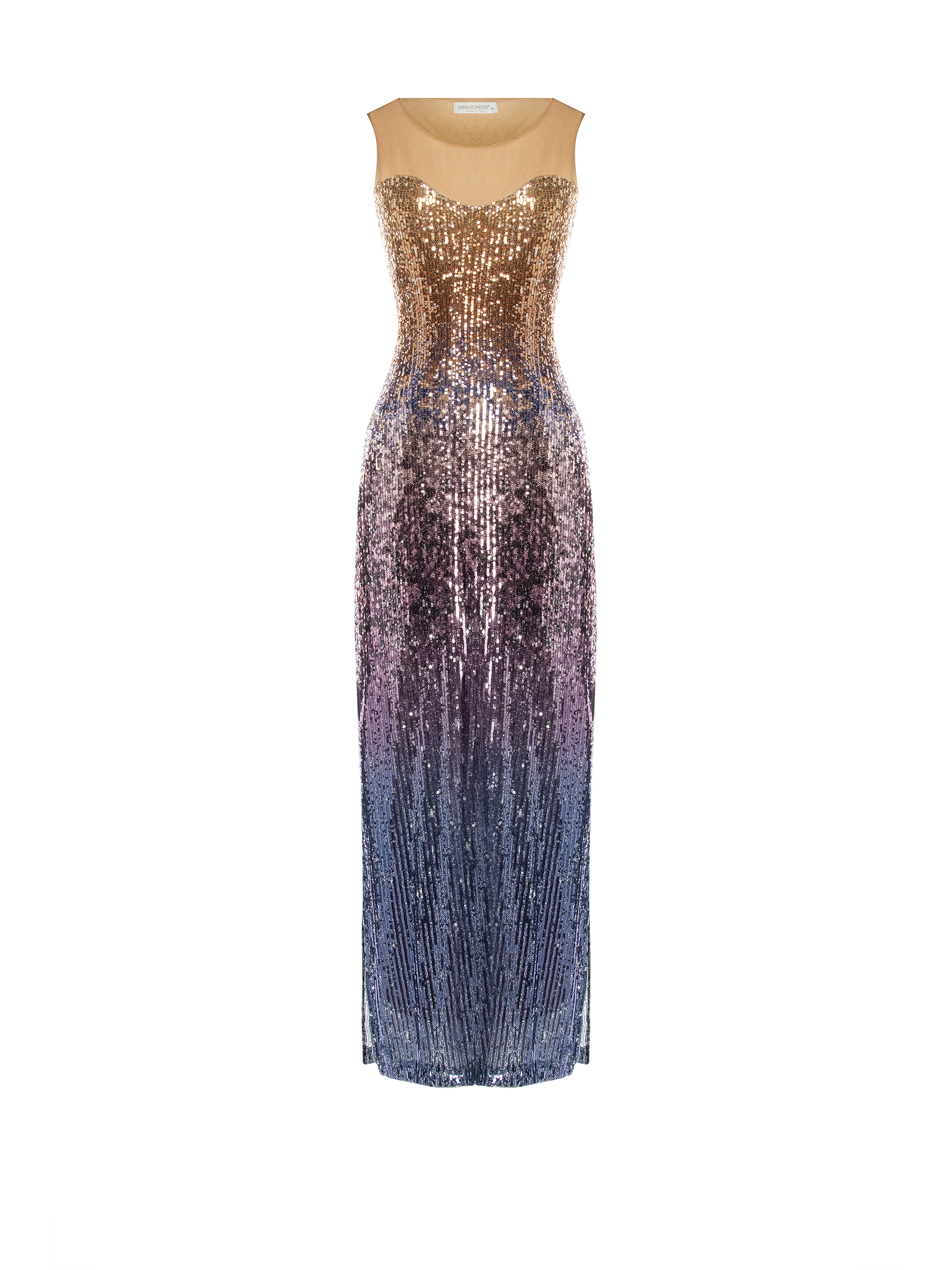 Abito paillettes new arrivals rinascimento