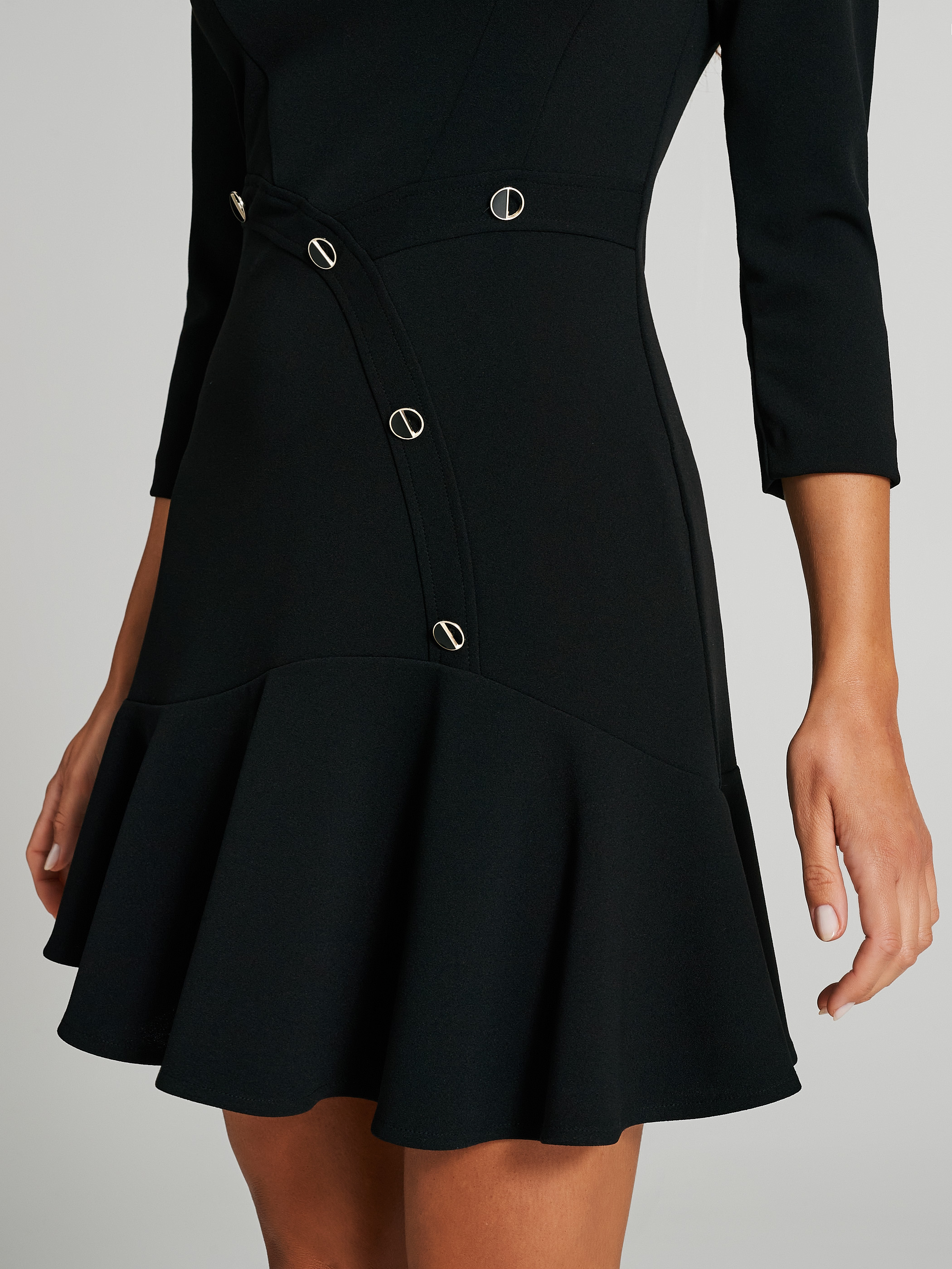 Cappotto con gonna a ruota on sale