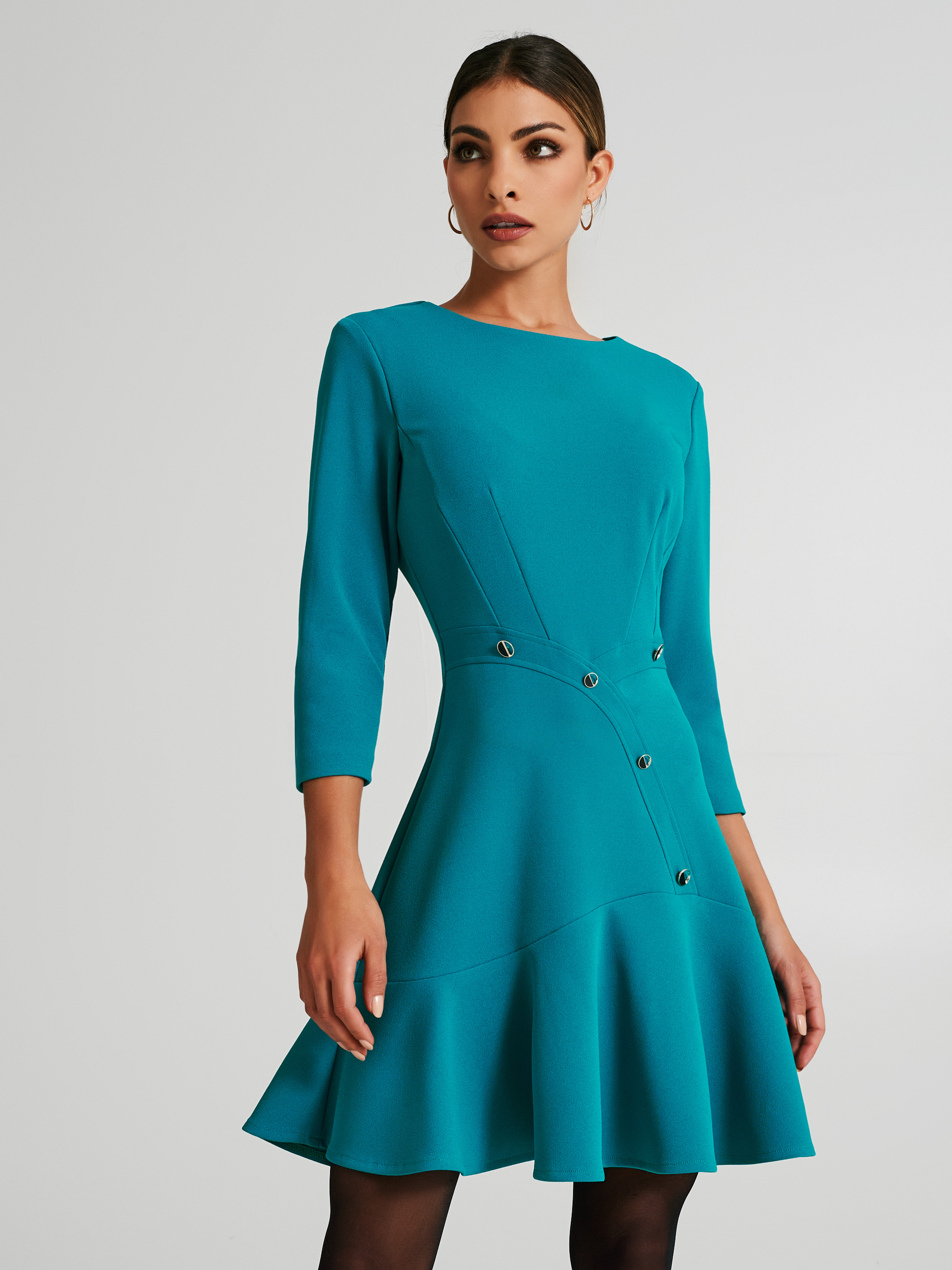 Robe best sale courte evasee