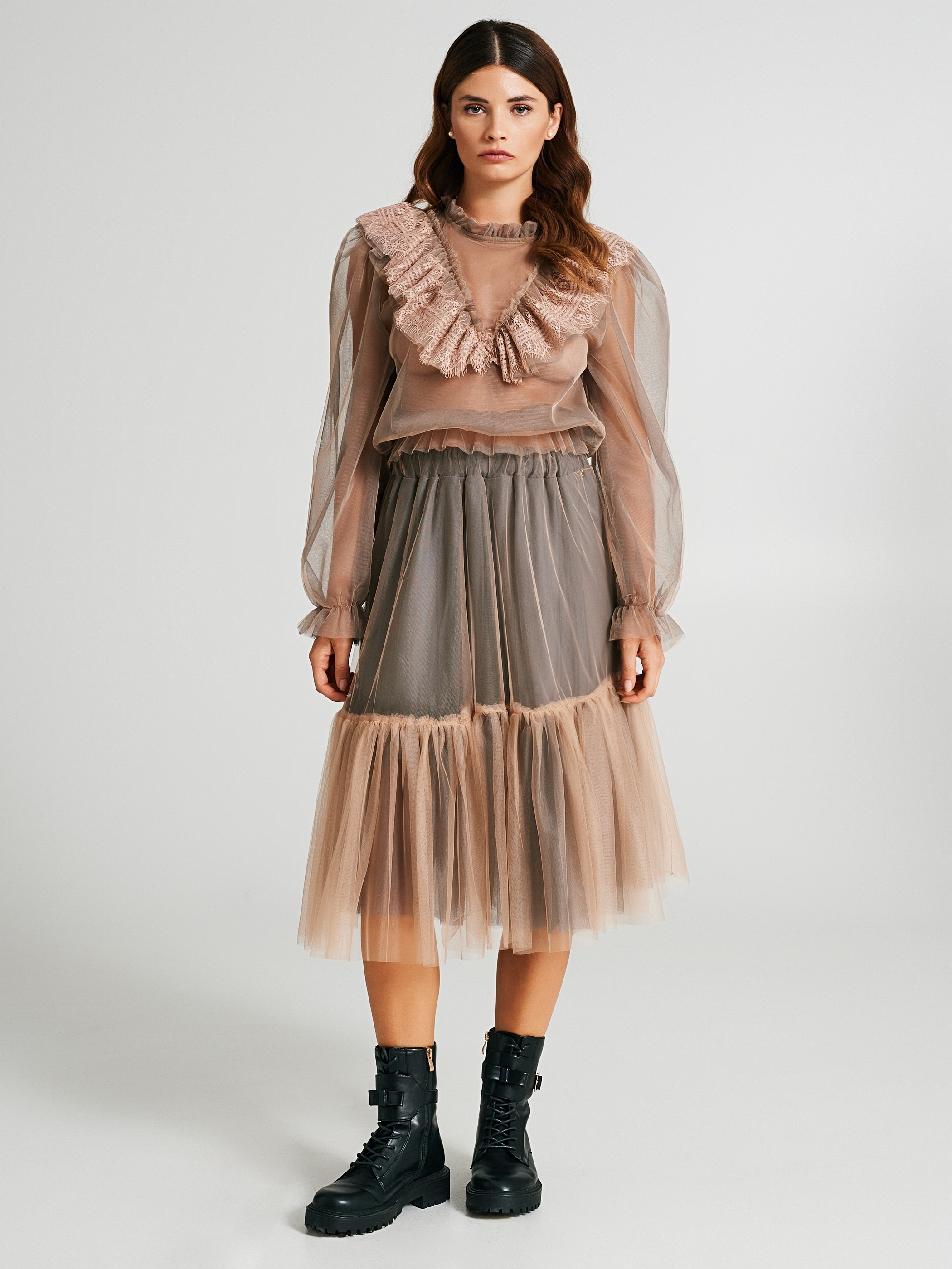 Jupe avec tulle deals