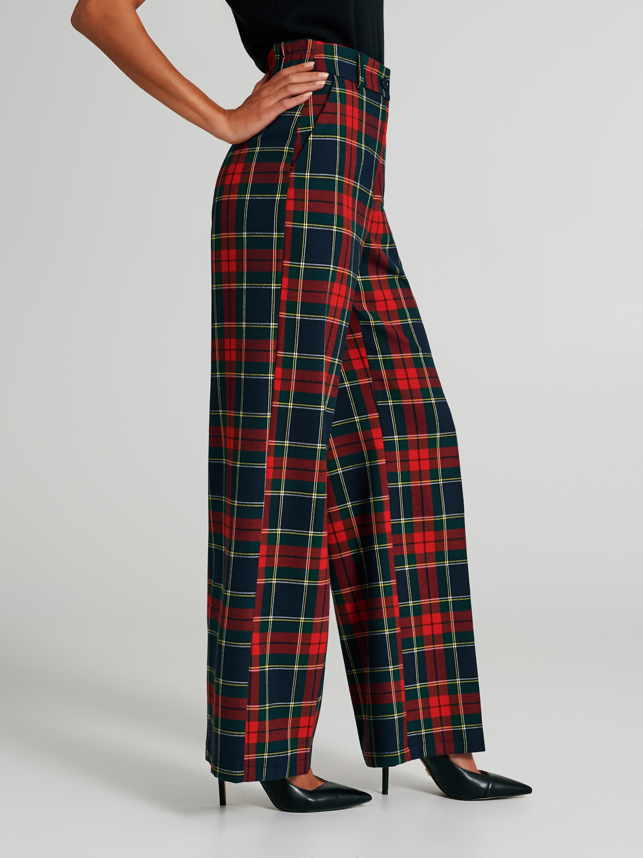 Pantalon store tartan rouge