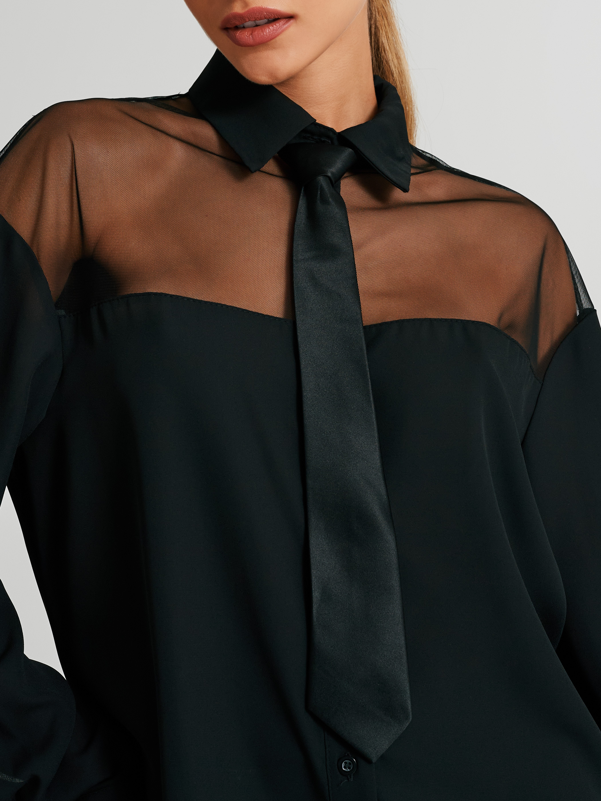 Camicia tulle on sale