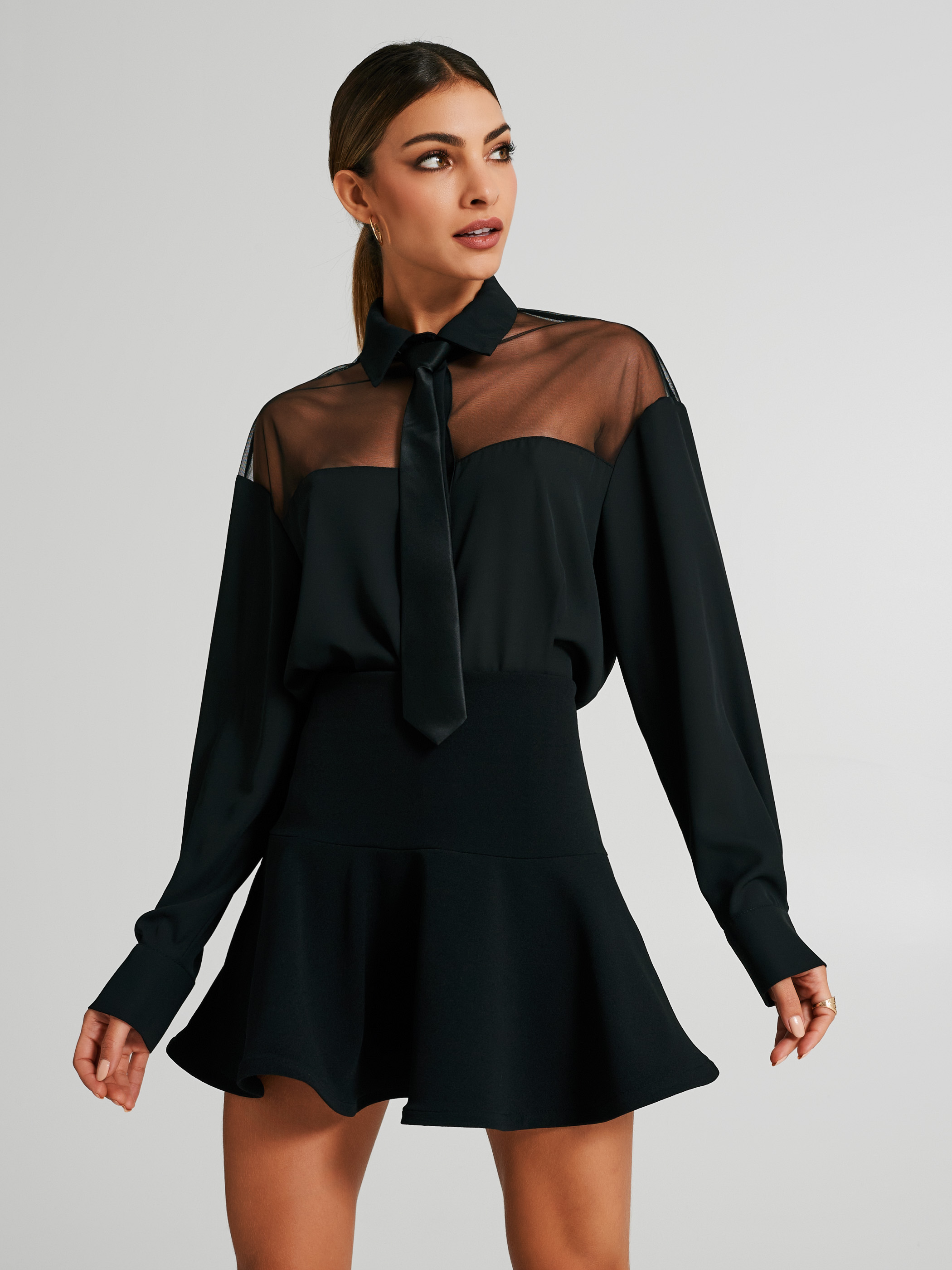 Camicia in georgette online