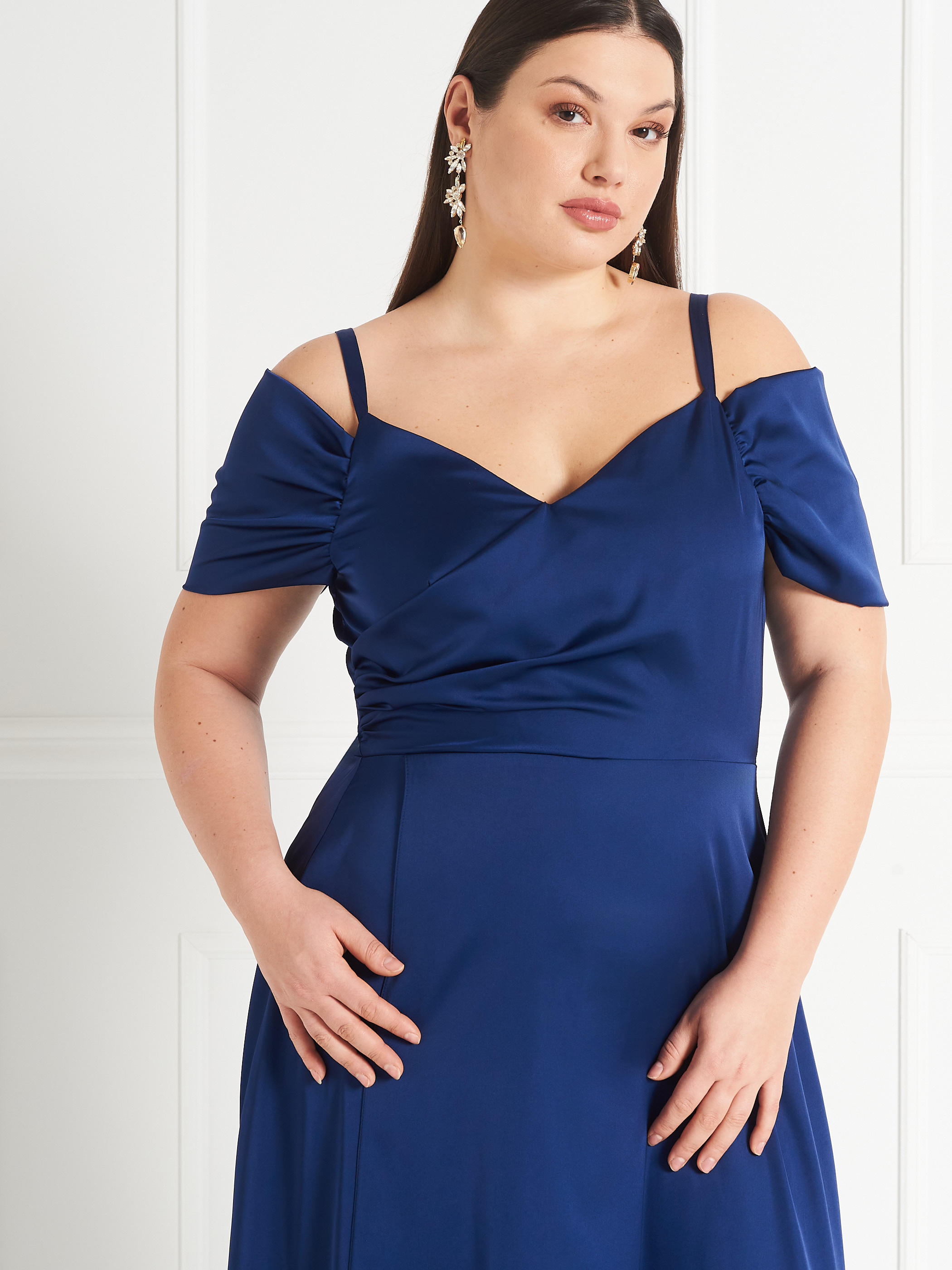 Robe Rinascimento Curvy Atelier en satin