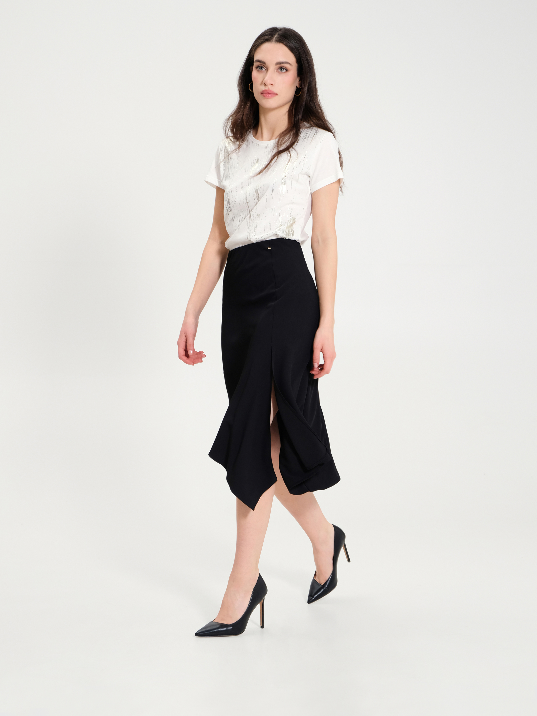 Grey sales skirt fabric