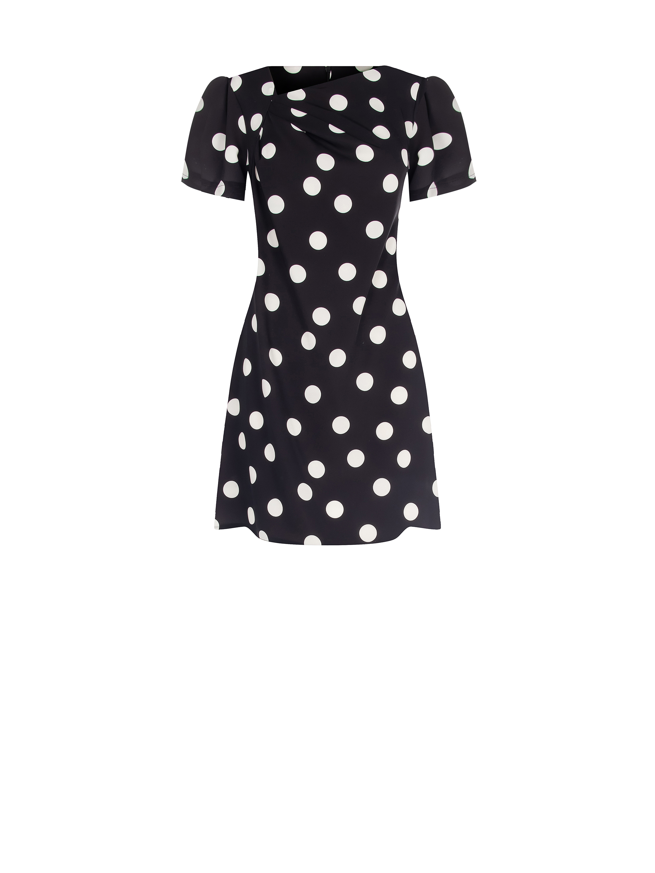 Kurzes kleid mit punkten clearance