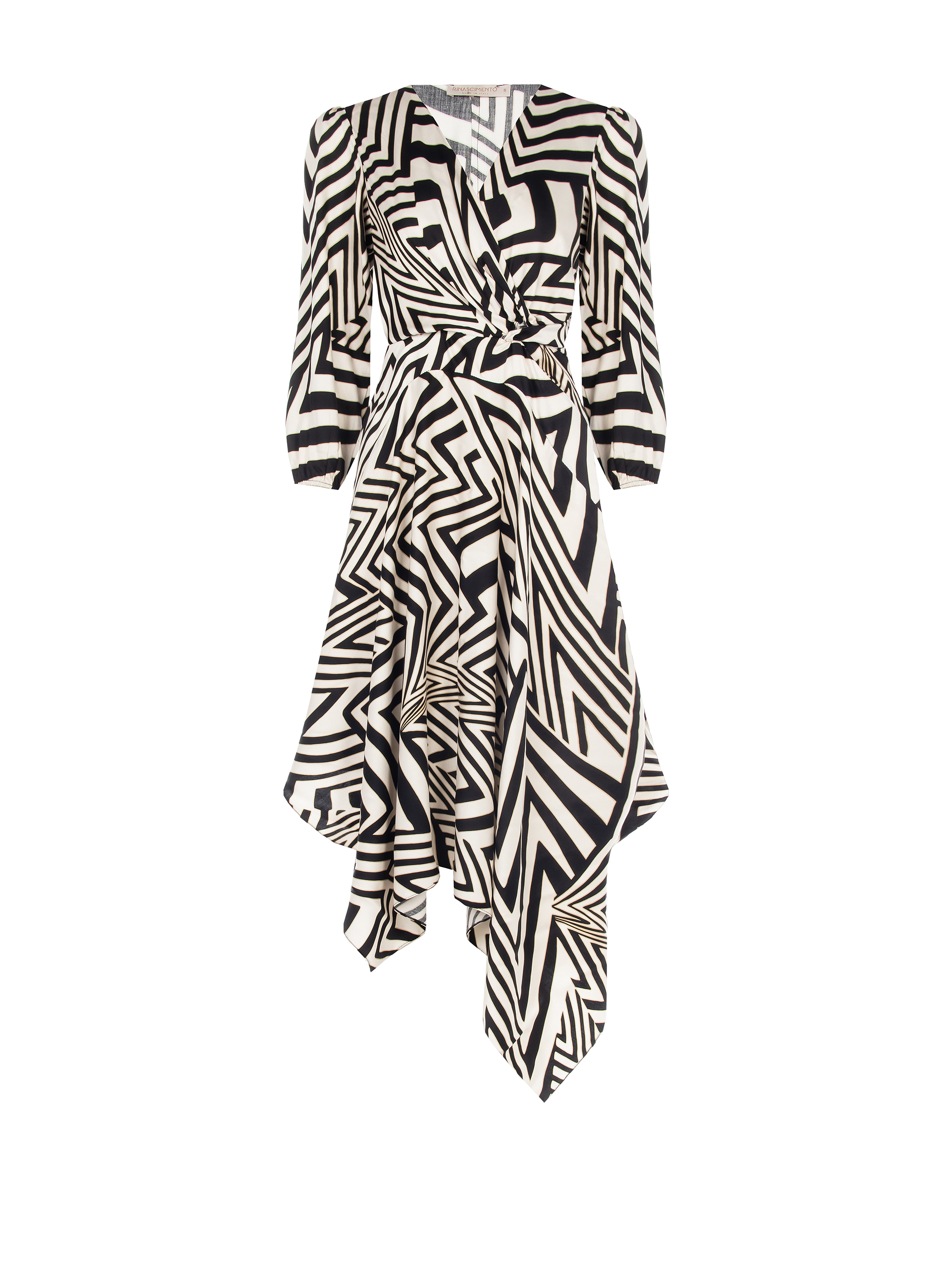 Robe motif 2025 geometrique