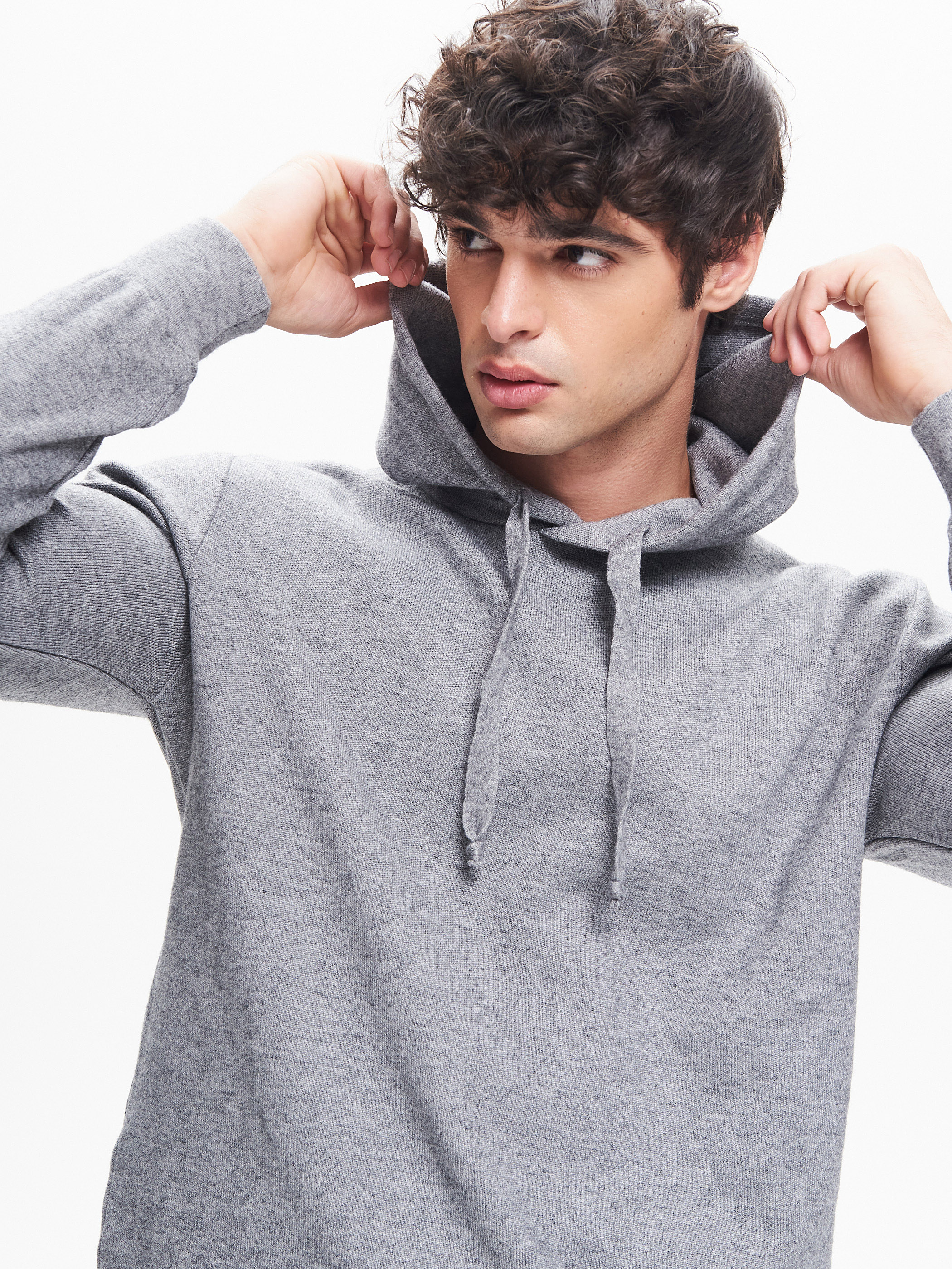 Maglia Felpa Uomo con Cappuccio QB24