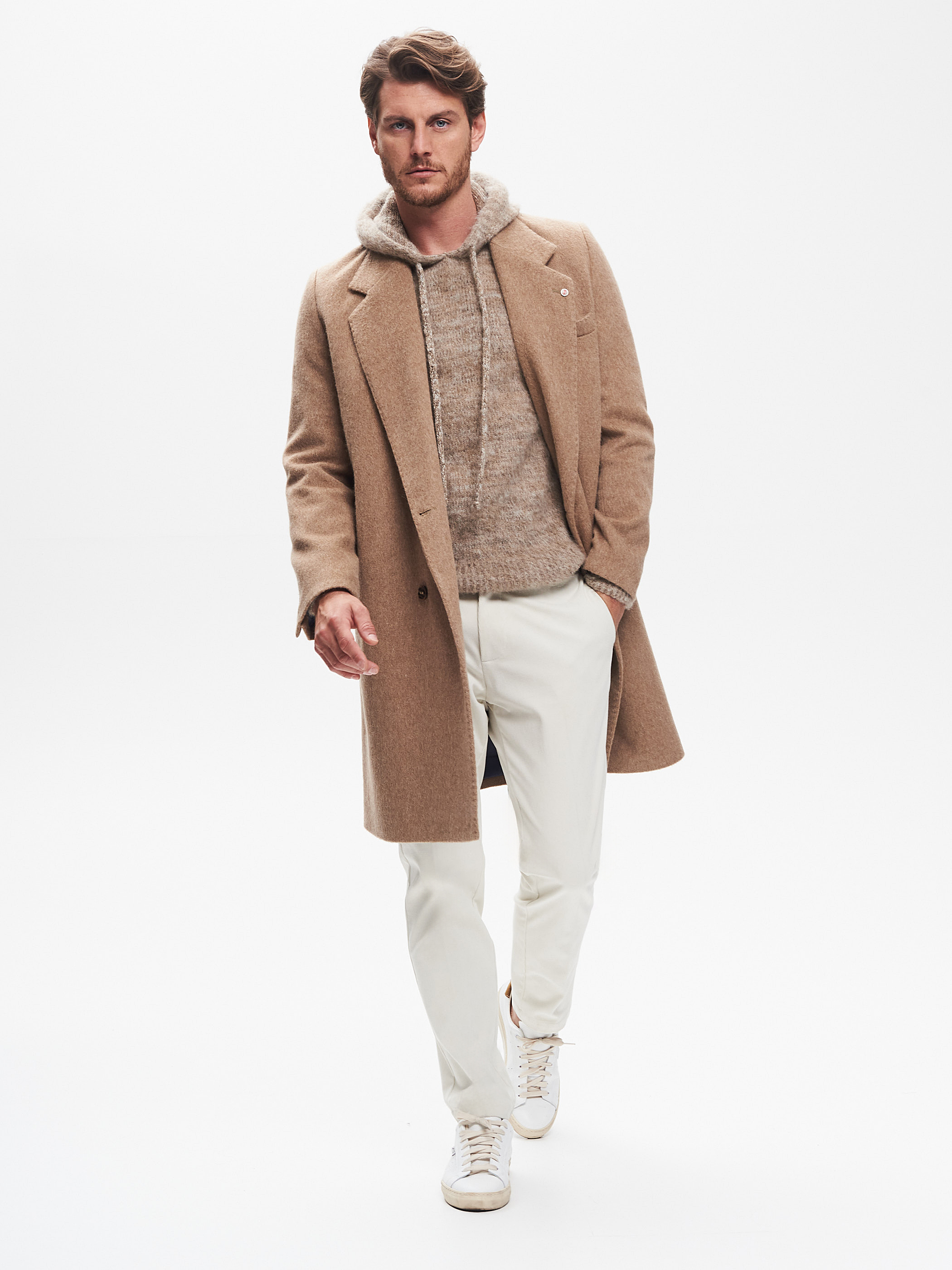 Outfit con cappotto uomo online
