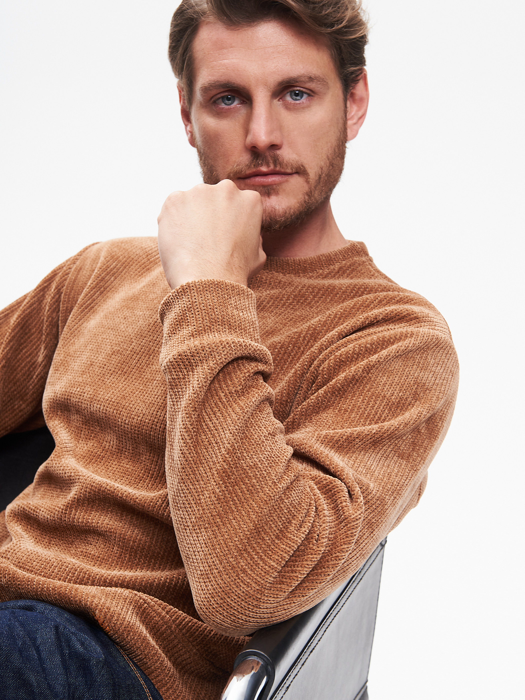 Mens camel sweatshirt on sale