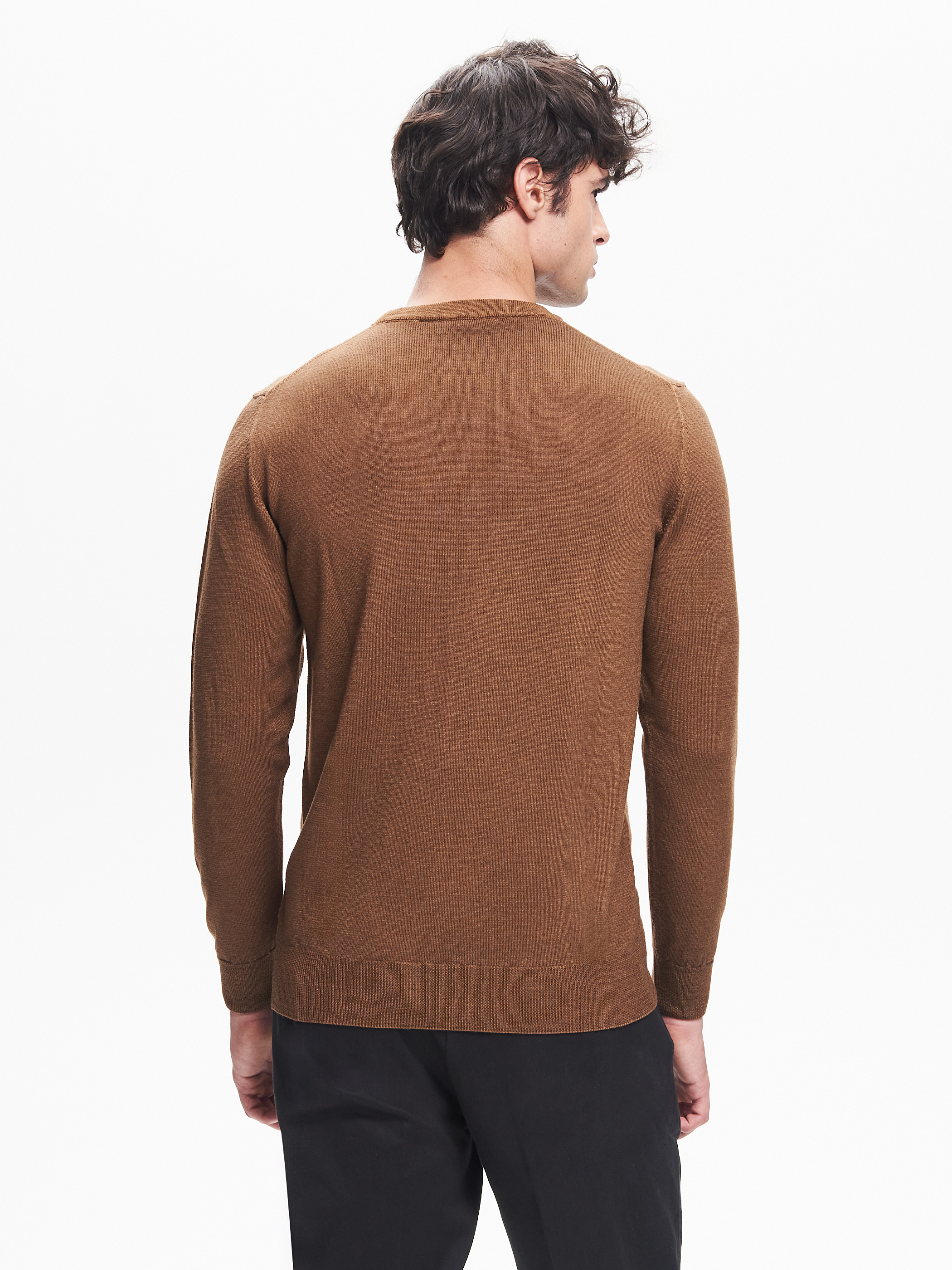 Maglia Girocollo Uomo Costine nel Giromanica QB24 Rinascimento