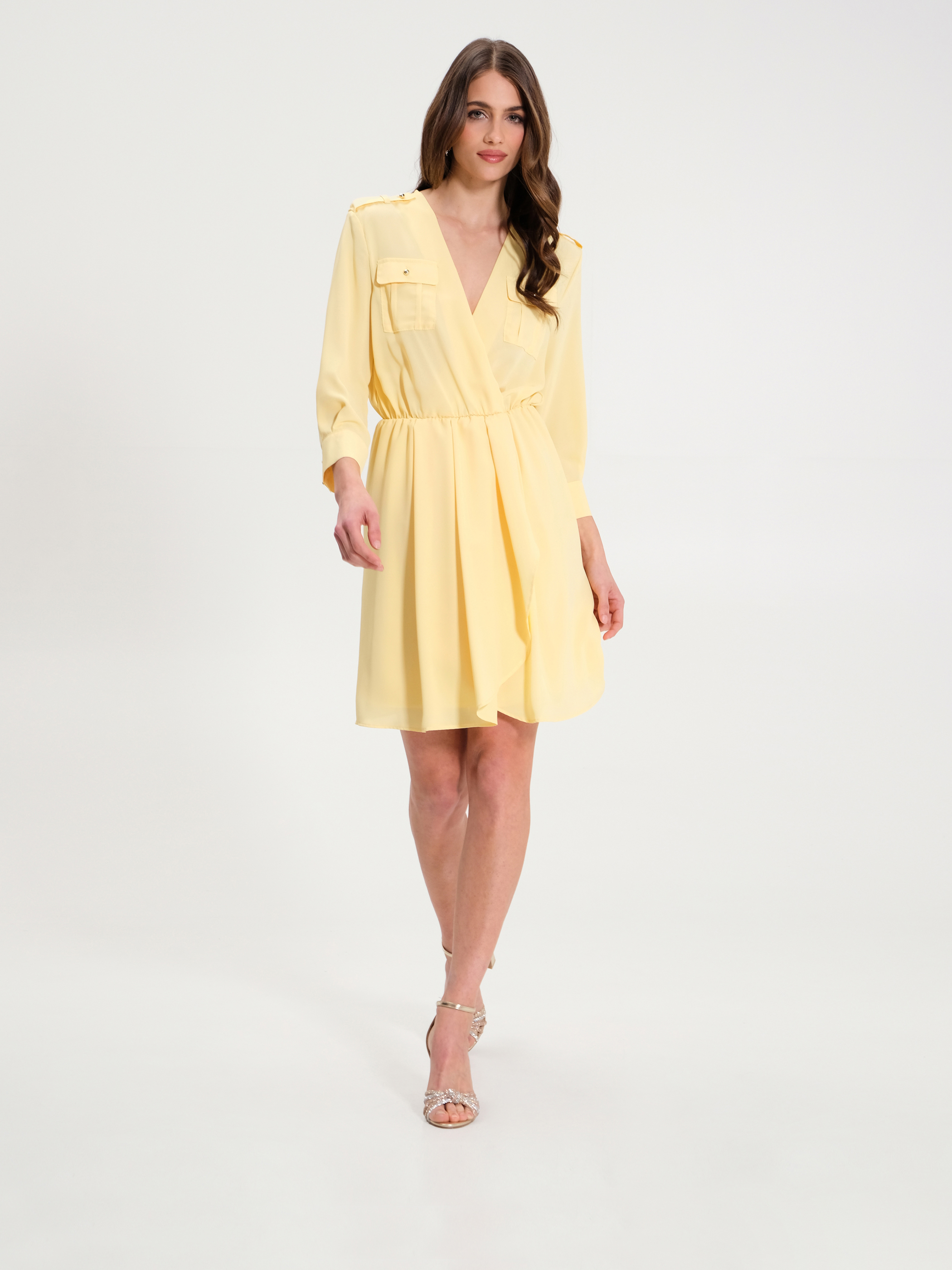 Hemdkleid gelb Outlet