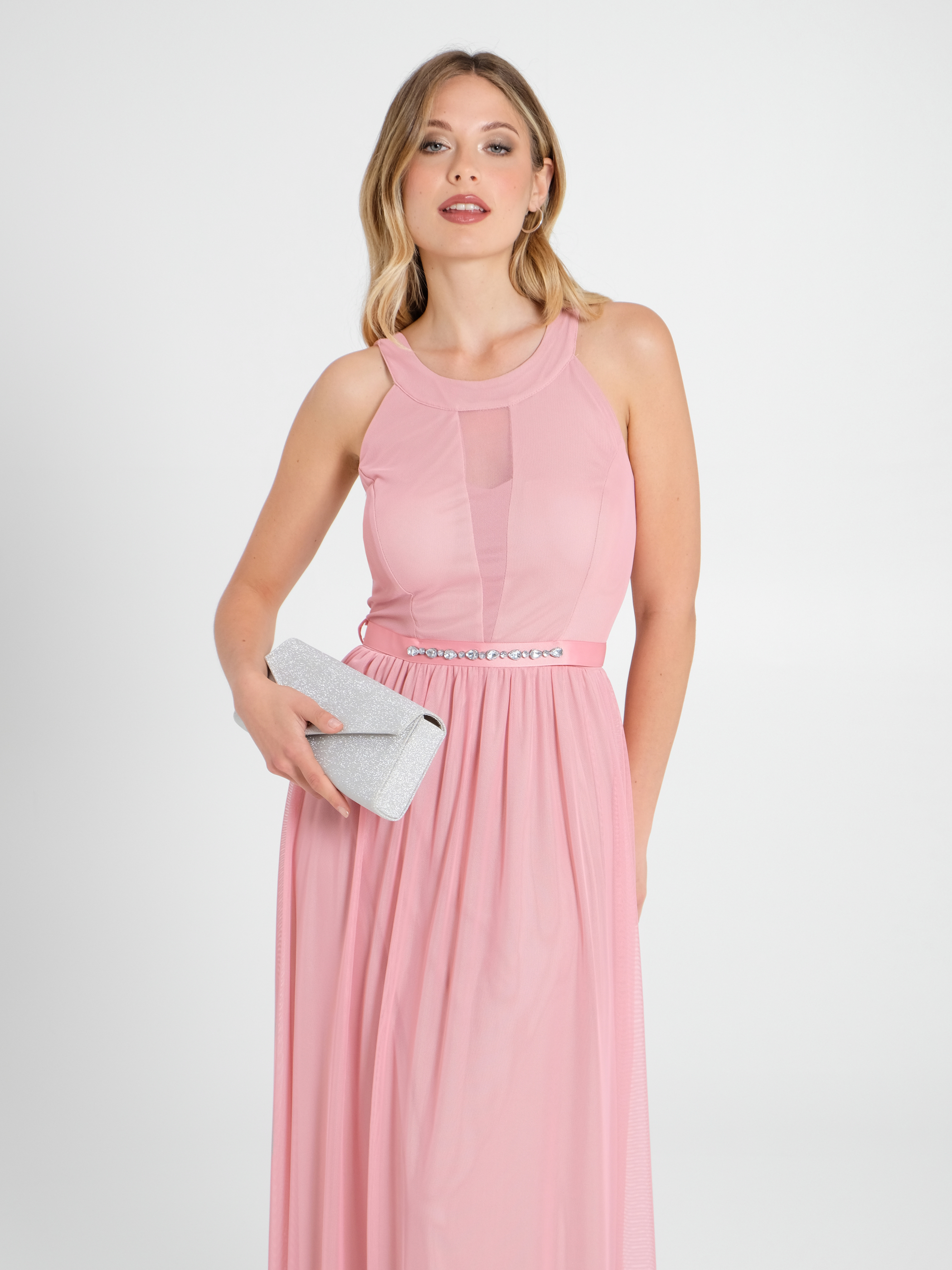 Rinascimento robe rose hot sale