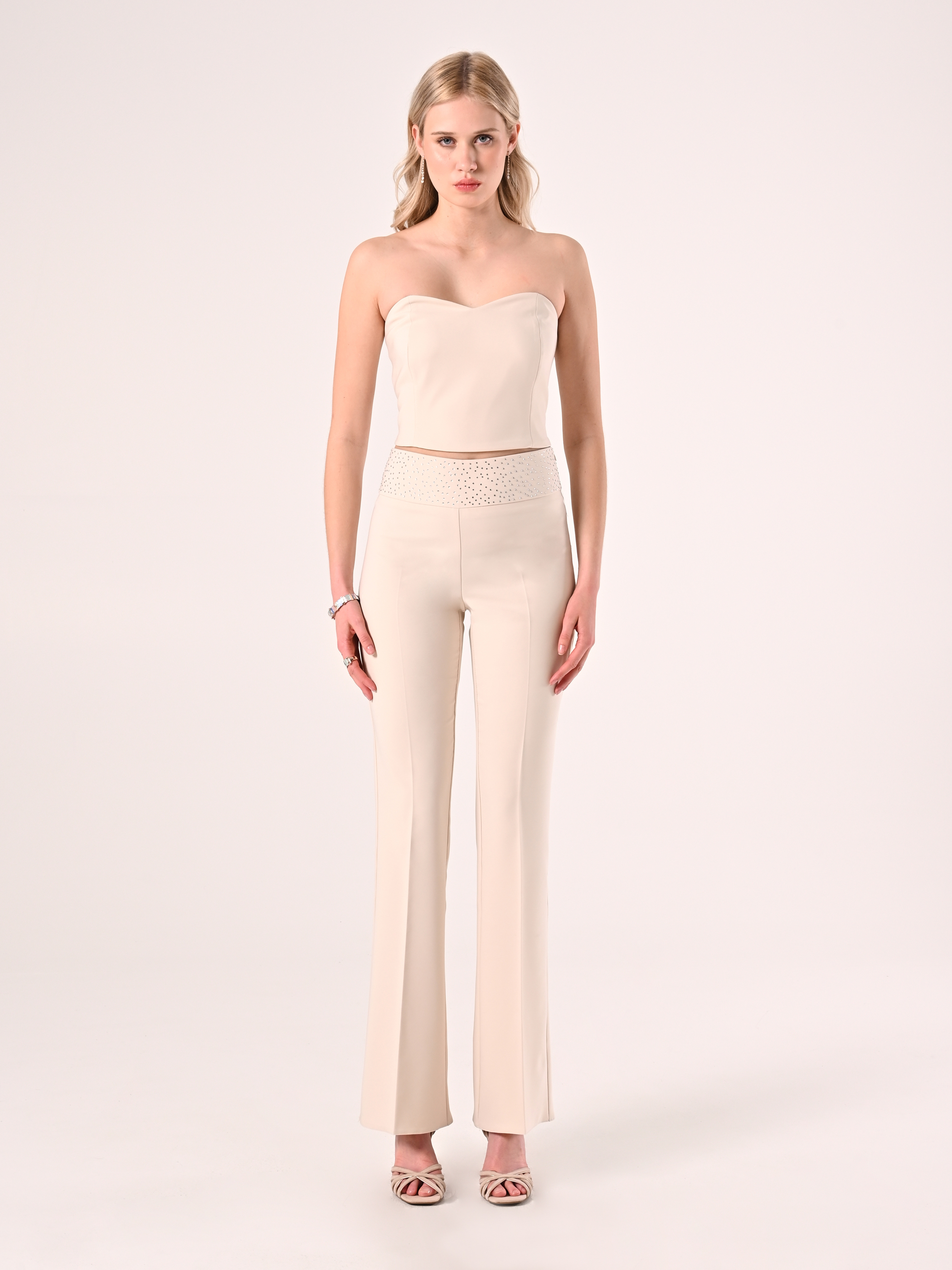 V TWELVE STAR EMBROIDERY PANTS サイズ0 ベージュ Gucci Pants with logo | Women's Clothing | Vitkac