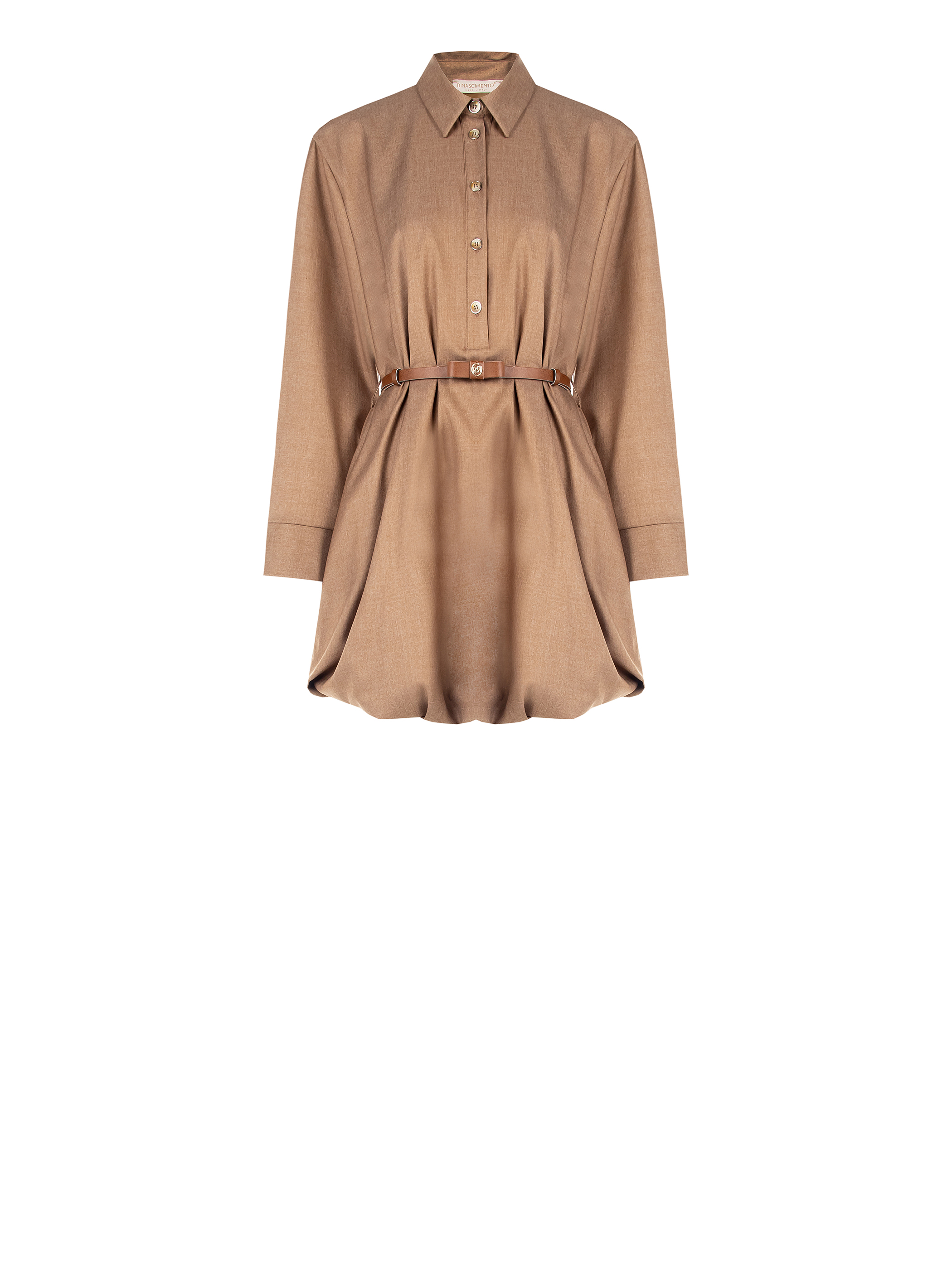 美品★ MANY WAY BALLOON SHIRT DRESS Balloon Shirt Dress | Rinascimento