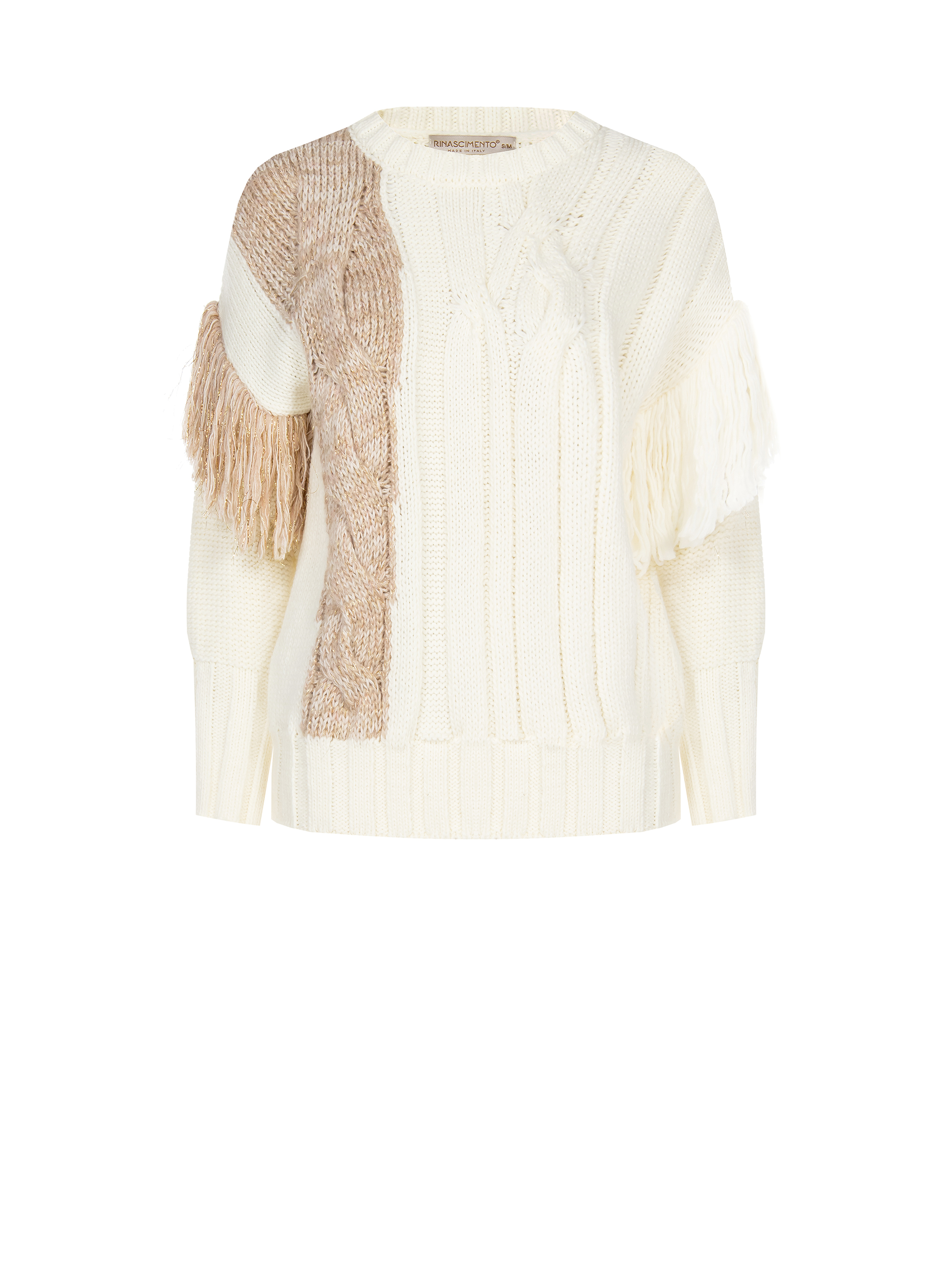 Fringed jumper
