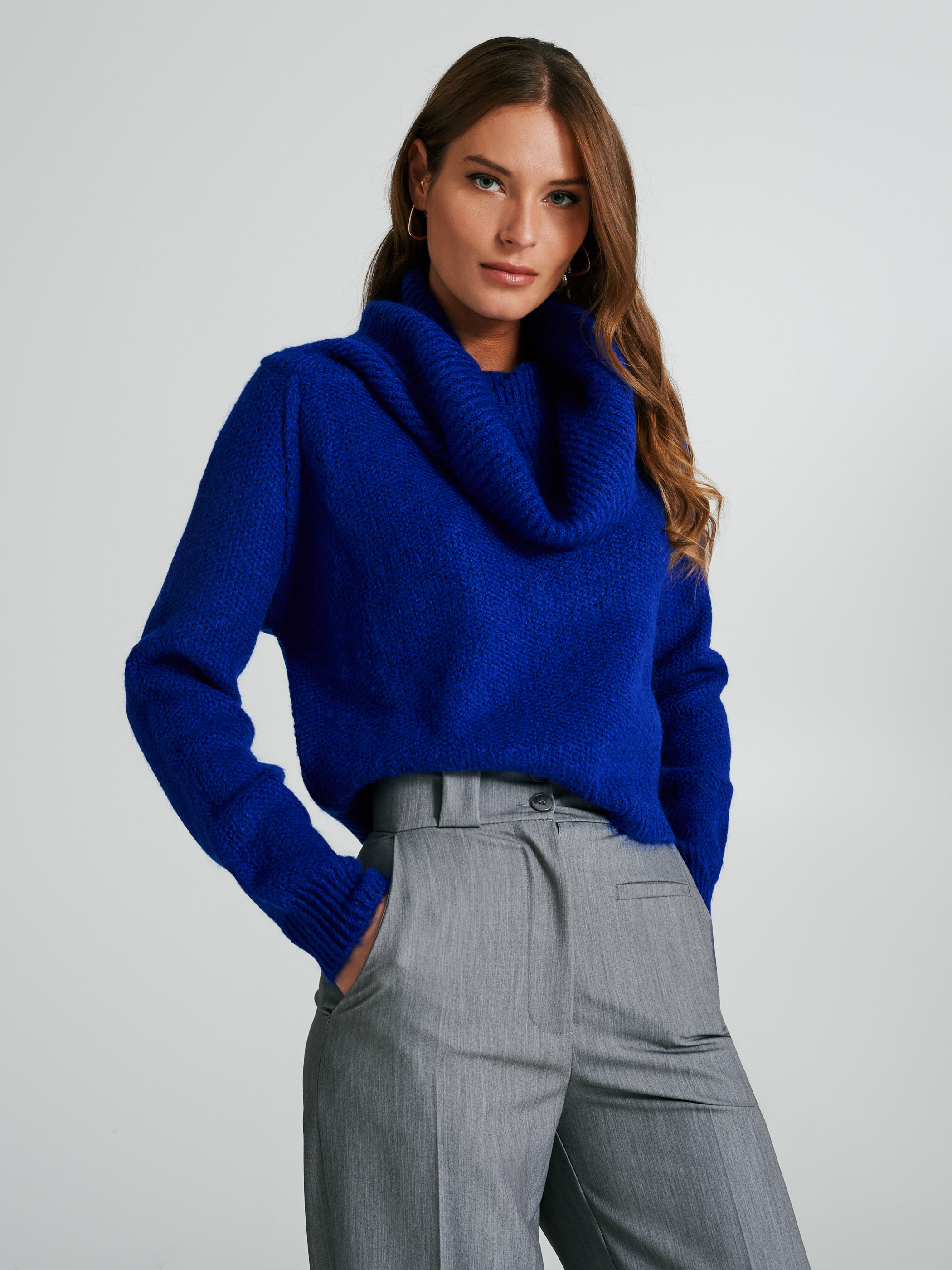 Cashmere bardot jumper discount
