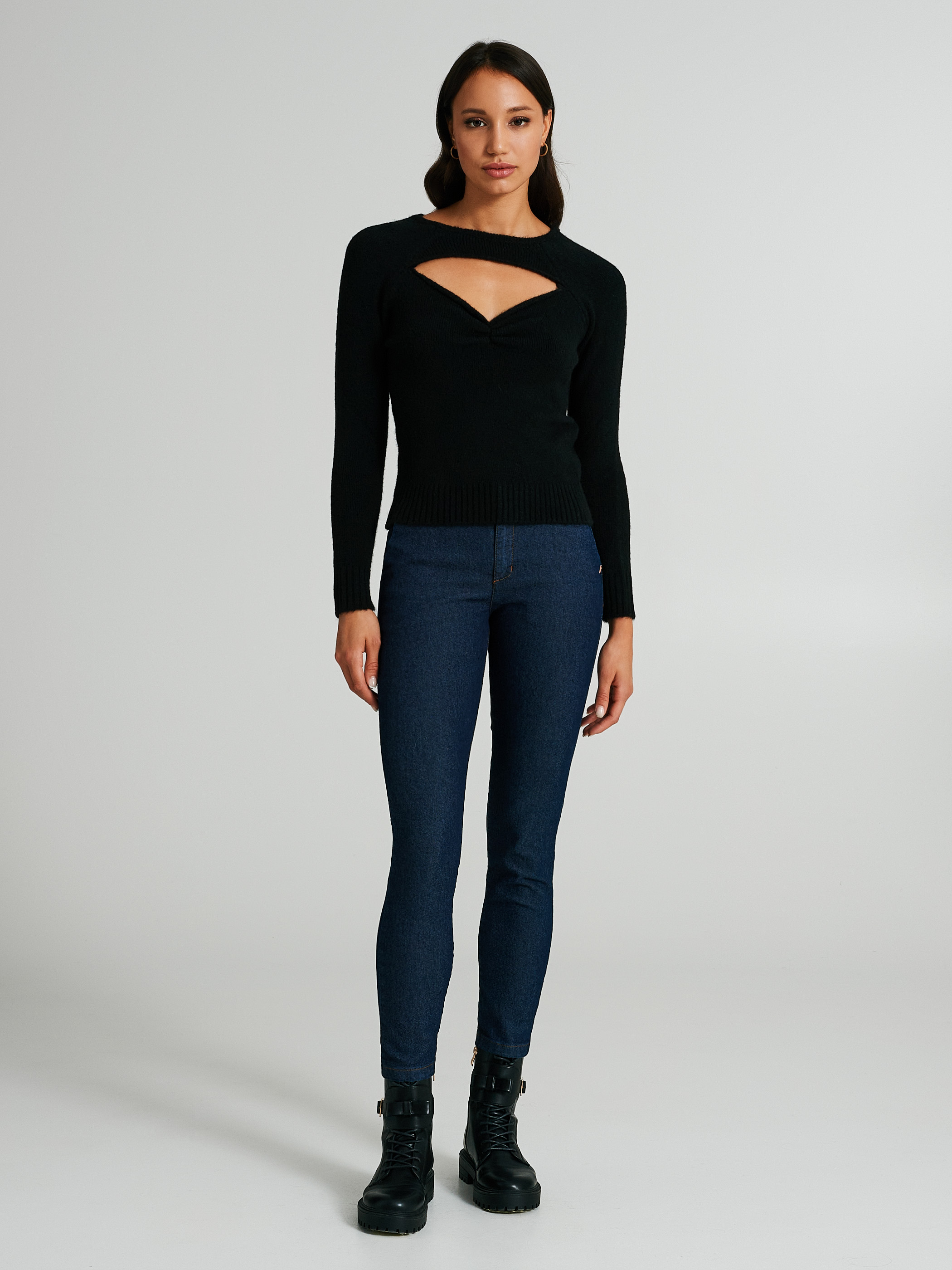 Pull avec hotsell epaule ouverte